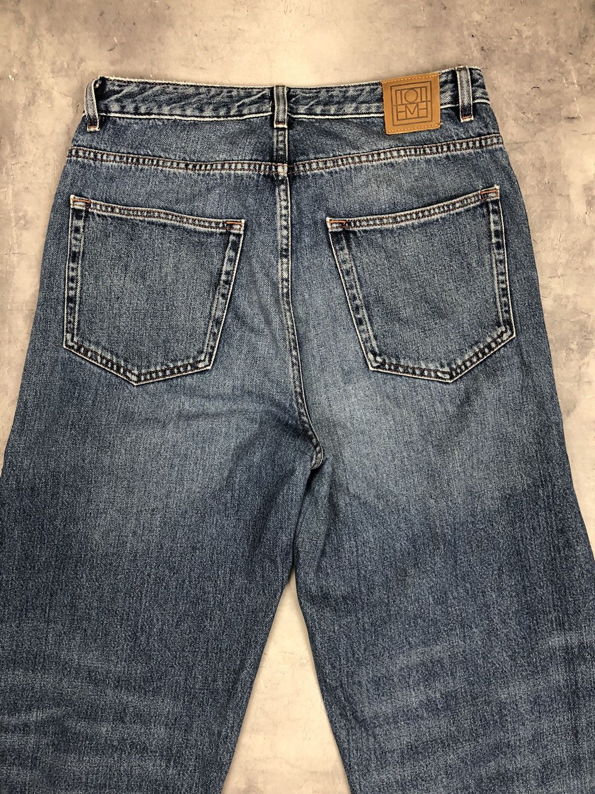 Toteme × Vintage Toteme Jeans Womens 30 x 32 Denim Pant Twisted Seam Jeans Size 30" / US 8 / IT 44 - 5 Thumbnail