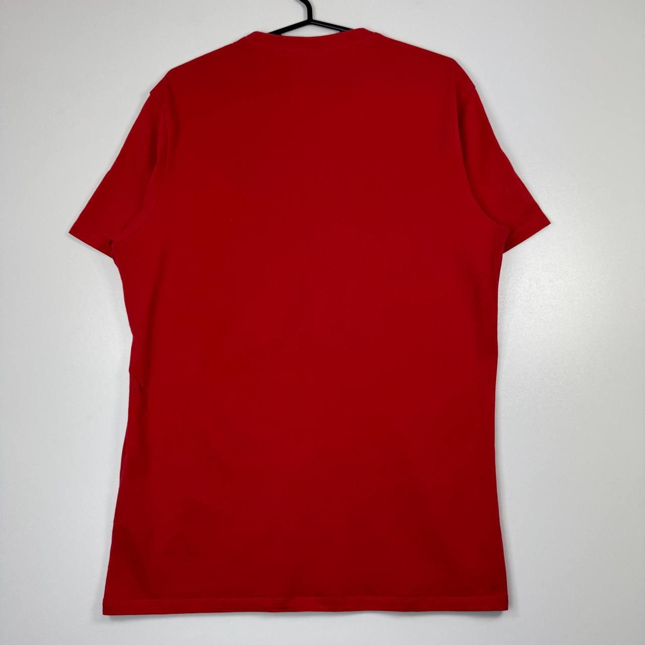 Armani Armani Jeans Red Graphic T Shirt Logo Print Short Size L Size US L / EU 52-54 / 3 - 8 Thumbnail