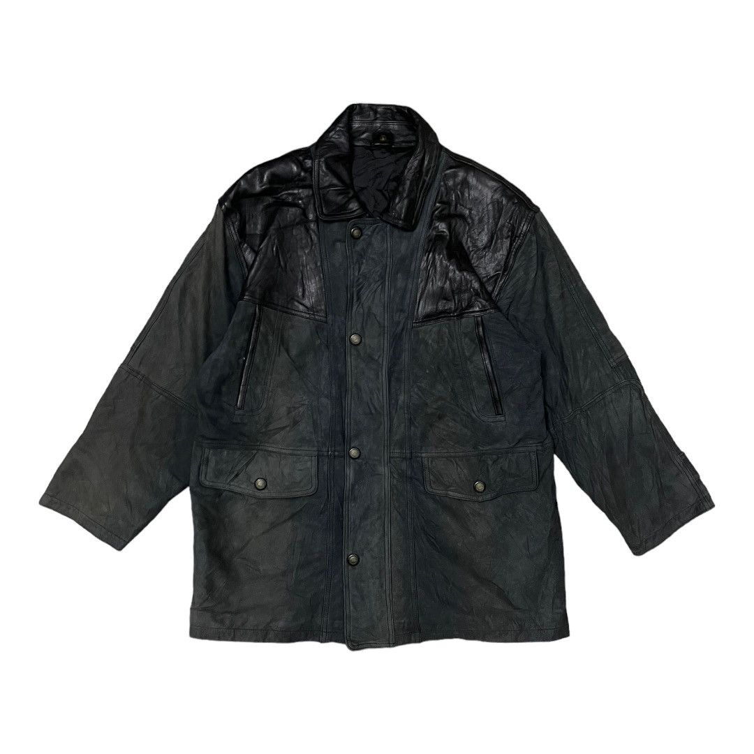 Long Sheepskin Hooded Coat