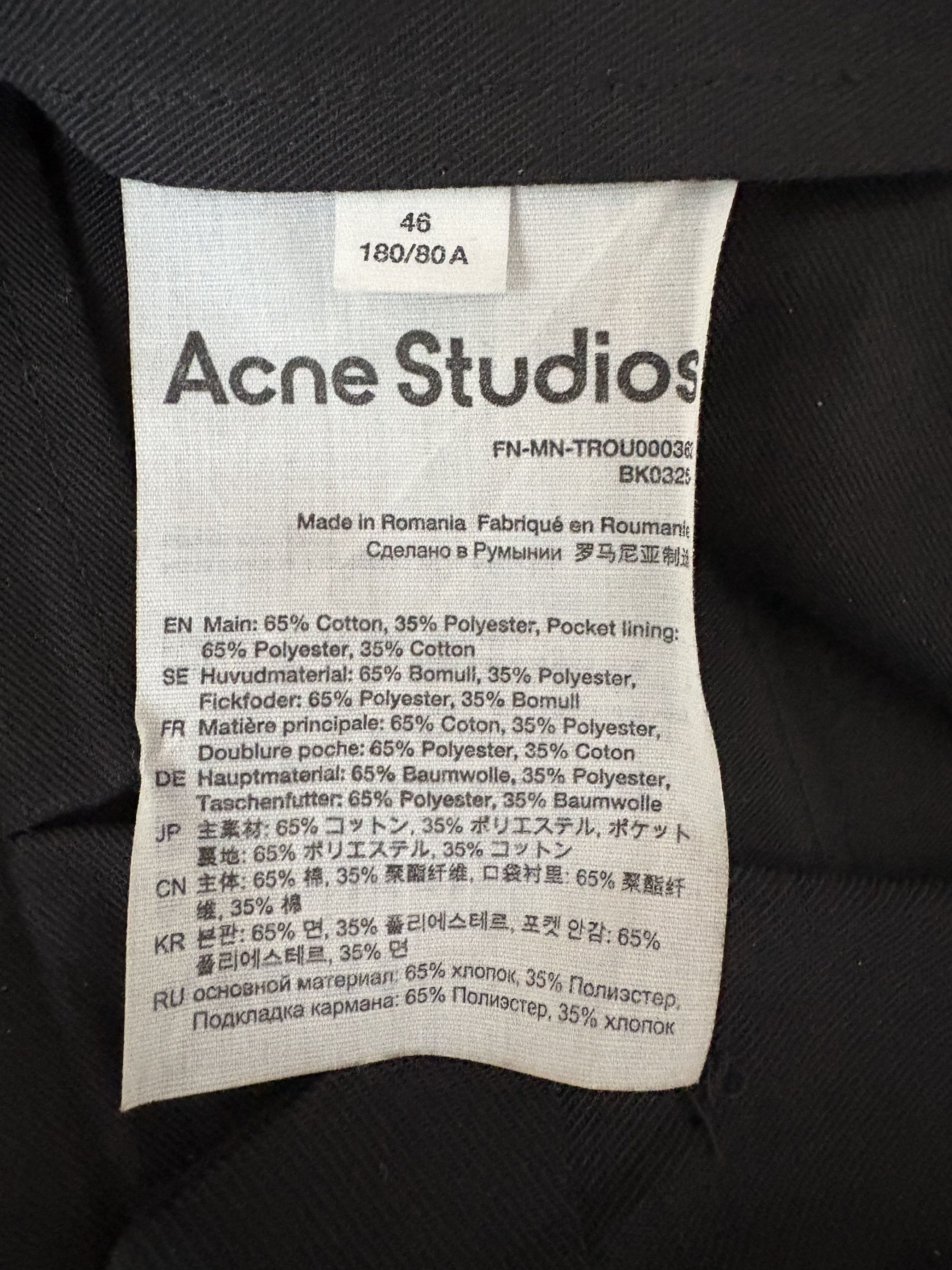 Acne Studios Acne Studios tailored trousers Size US 30 / EU 46 - 2 Thumbnail