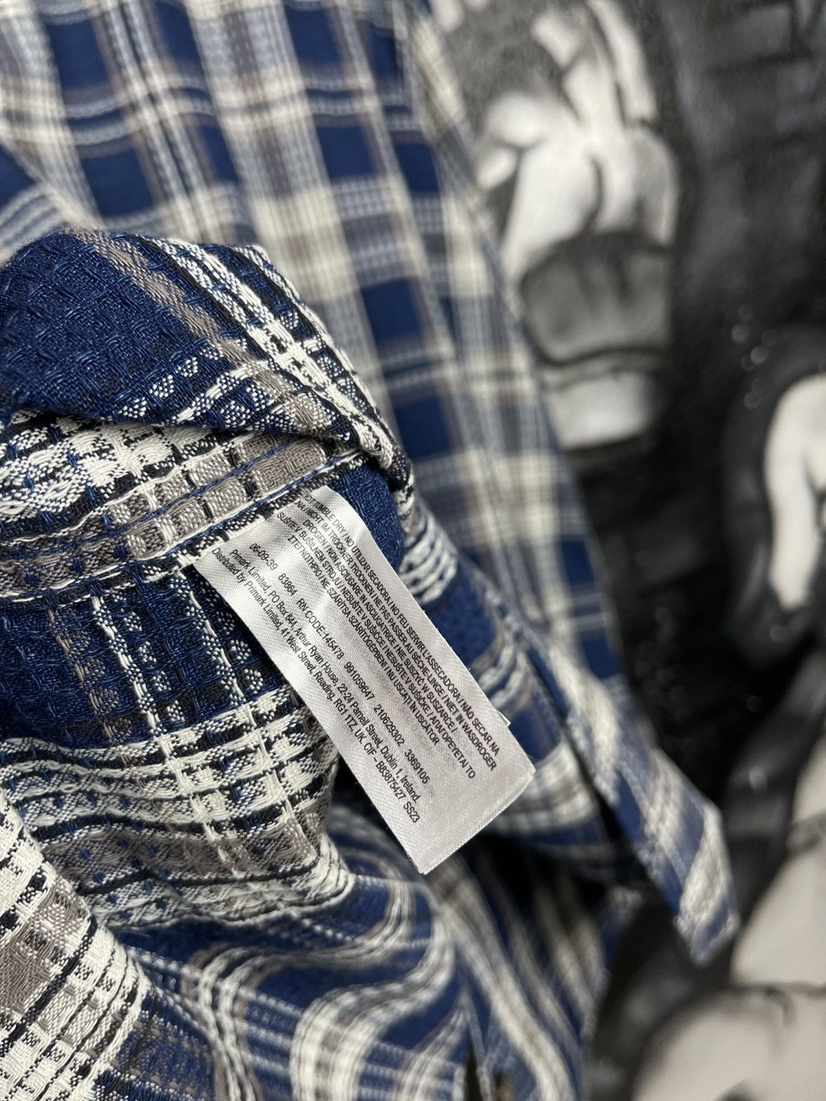 The Stronghold The Stronghold Plaid Knit Overshoot Shirt Men’s Size XL Size US L / EU 52-54 / 3 - 13 Thumbnail