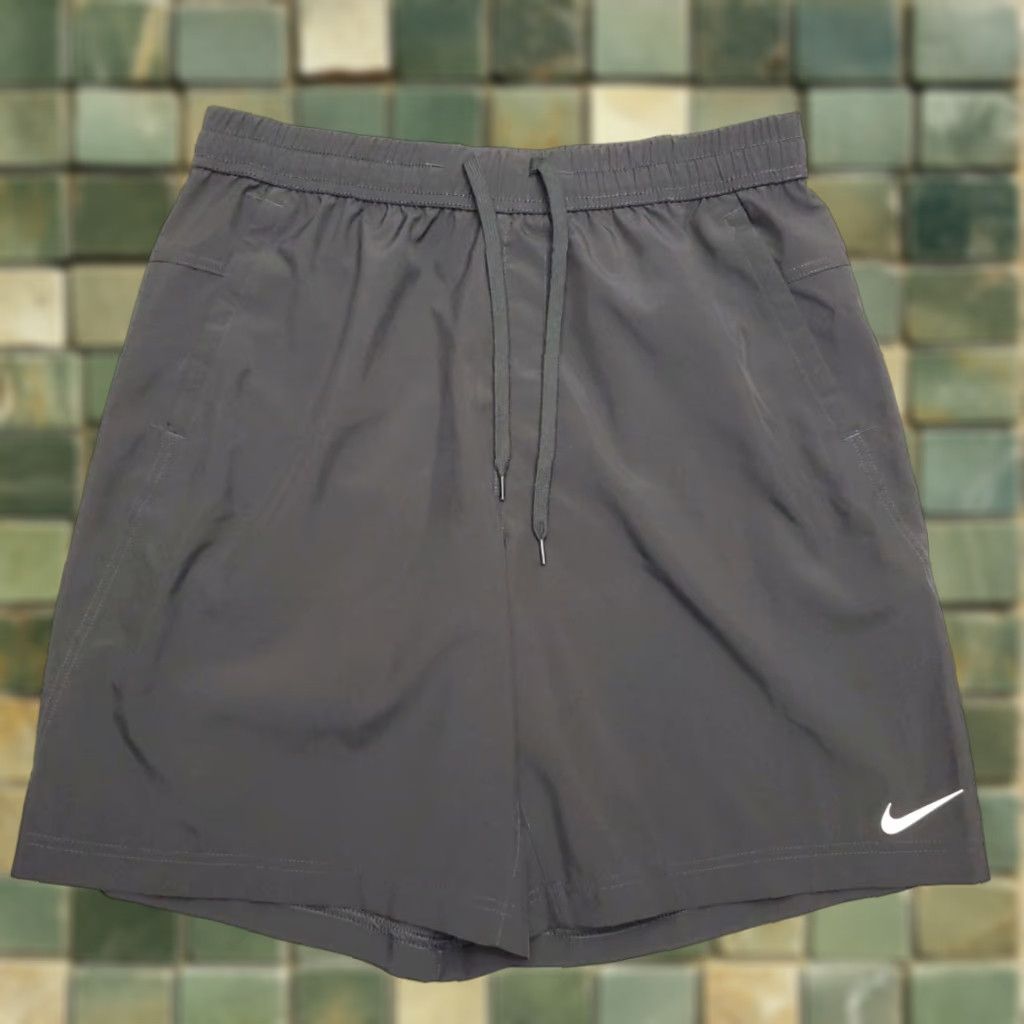 Nike Nike Shorts Men M Black Dri Fit Running Unlined Performance Sport Athleisure Pants Pockets Drawstring Elastic Waist Lightweight Casual Activewear SlM? Size US 31 - 1 Thumbnail