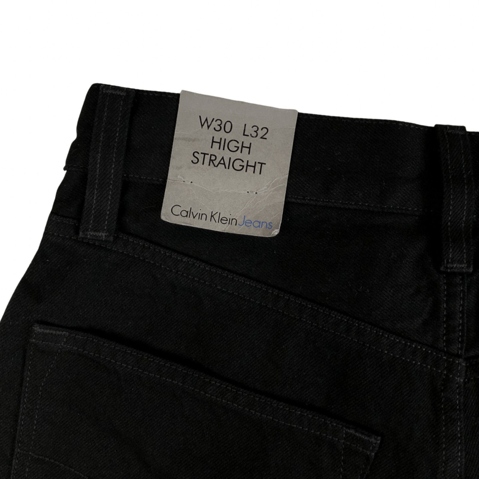 A$AP Rocky × Calvin Klein A$AP x Calvin Denim in Black High Waisted Size US 30 / EU 46 - 10 Thumbnail