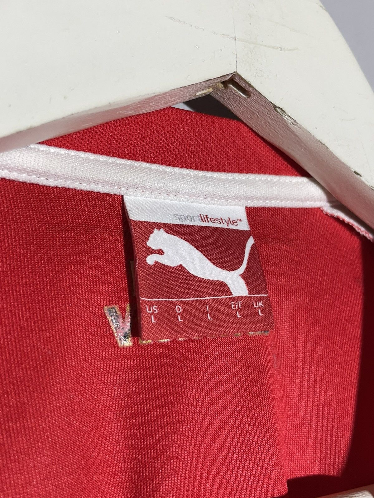 Puma Arsenal FC Puma 2014/15 Home Y2k Streetwear Football Shirt Size US L / EU 52-54 / 3 - 11 Thumbnail