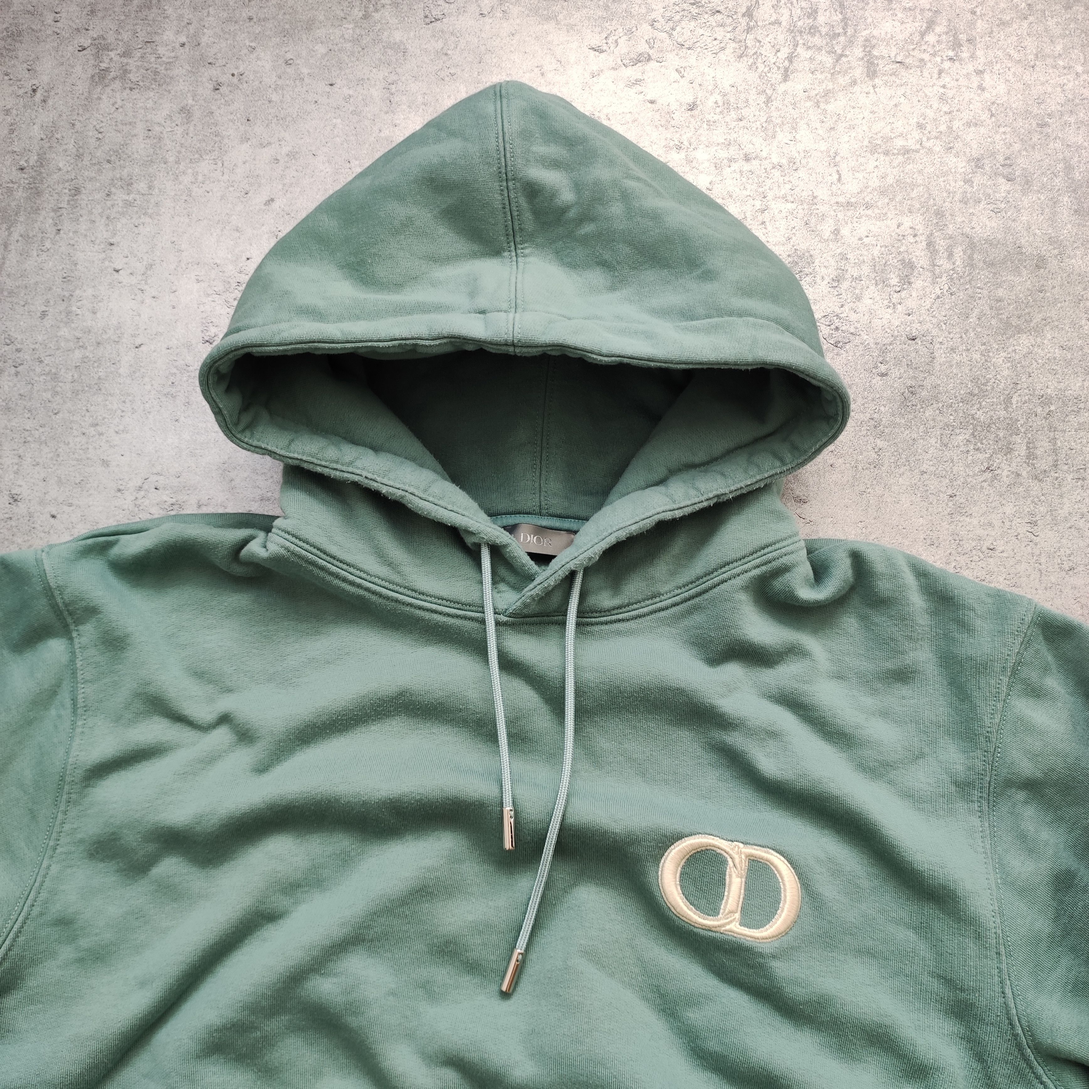 Dior RARE Dior CD Logo Icon Hooded Sweatshirt Size US XXL / EU 58 / 5 - 4 Thumbnail