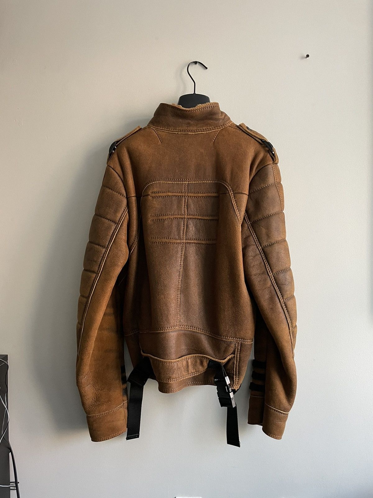 Dior × Hedi Slimane Dior Homme AW07 Shearling Jacket | Grailed