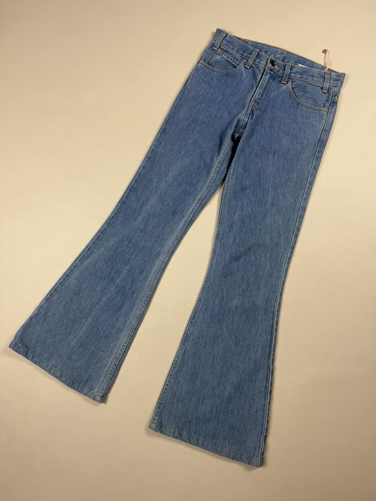 Levi's Vintage Clothing LVC Levi’s Vintage Clothing 684 Orange Tab Flared Jeans Size 26" / US 2 / IT 38 - 6 Thumbnail