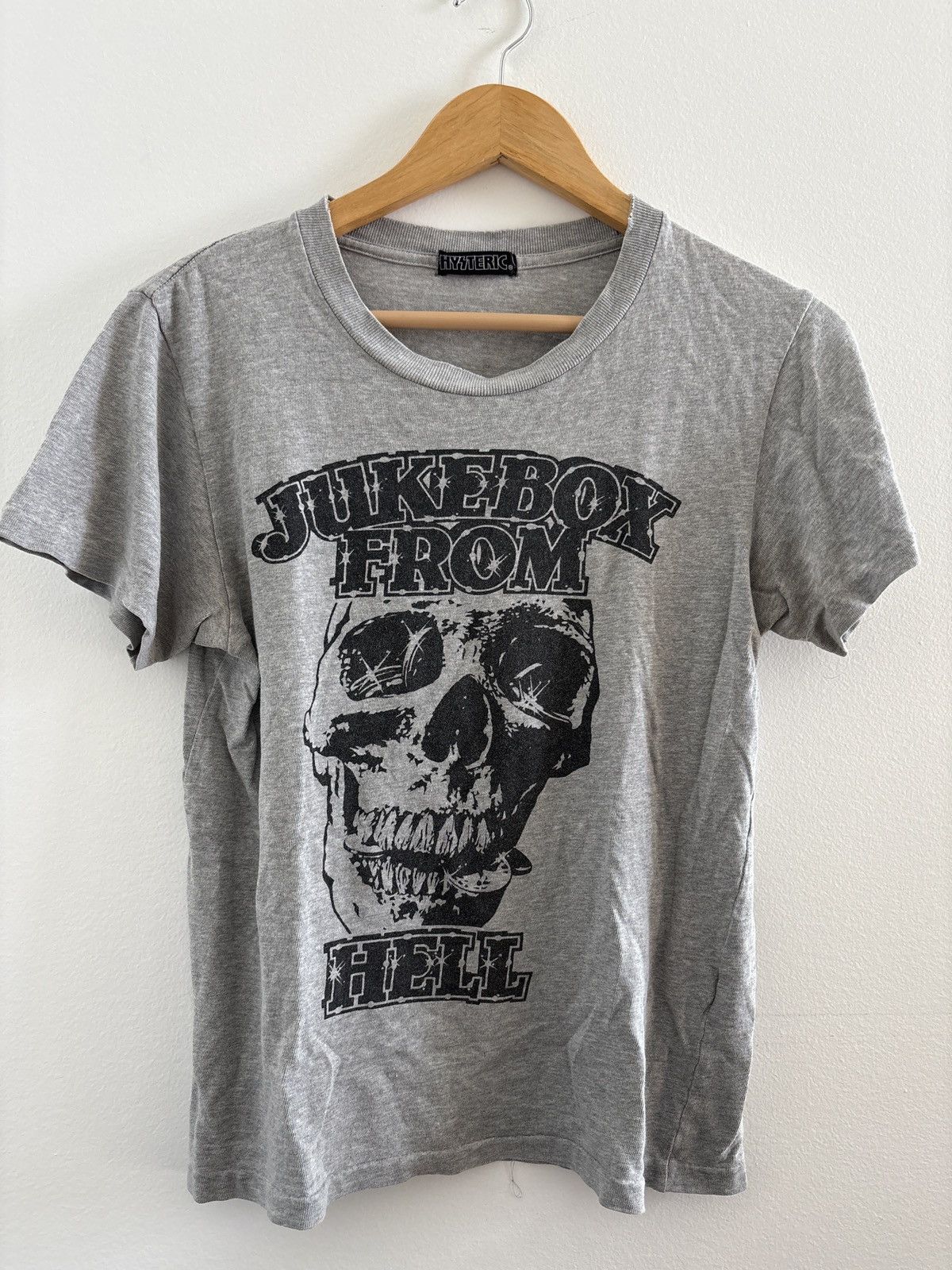 HYSTERIC GLAMOUR ミリタリージャケット HELL HYSTERIC GLAMOUR｜HELLワッペン レーシングジャケット
