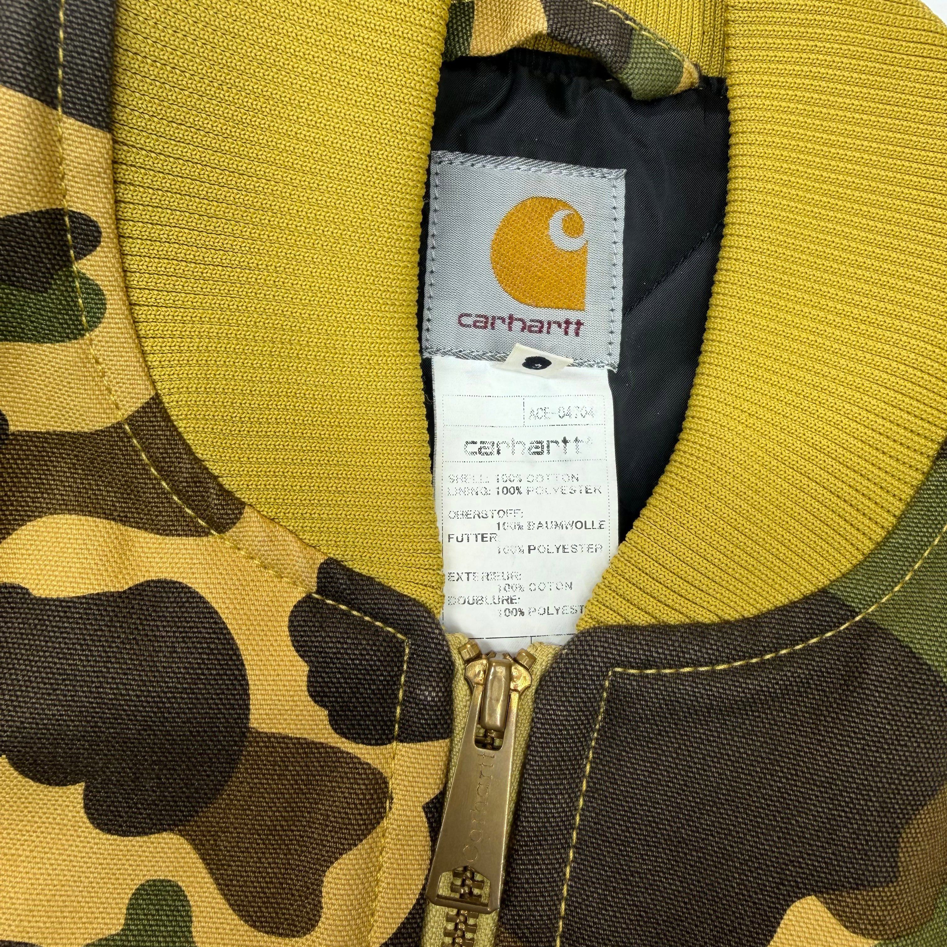 Bape Bape x Carhartt 1st Yellow Camo Vest L Size US L / EU 52-54 / 3 - 4 Thumbnail