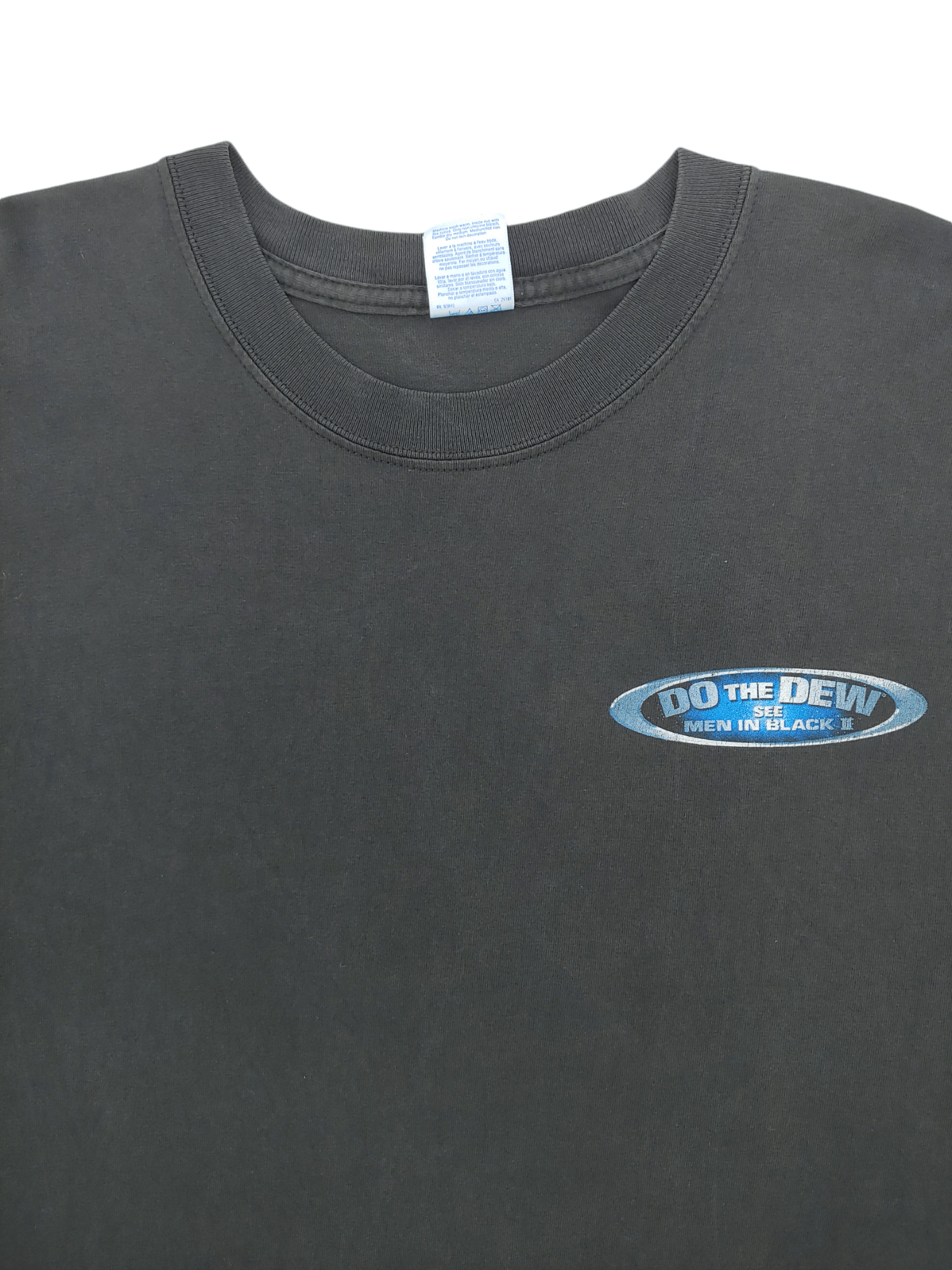 Vintage Vintage 2002 Men in Black II x Mountain Dew Movie Promo Tee Size US XL / EU 56 / 4 - 4 Thumbnail