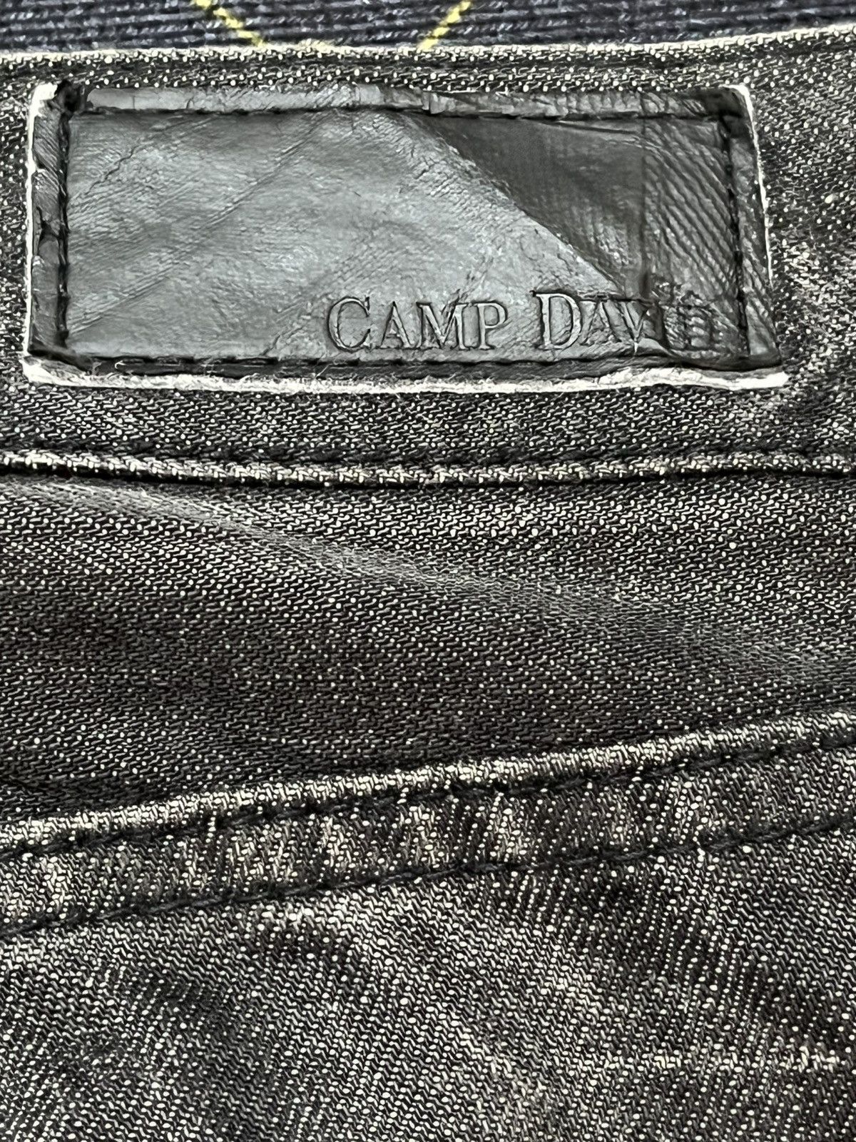 Camp David Vintage Camp David Baggy Wide Leg Honeycomb Denim Size US 34 / EU 50 - 10 Thumbnail