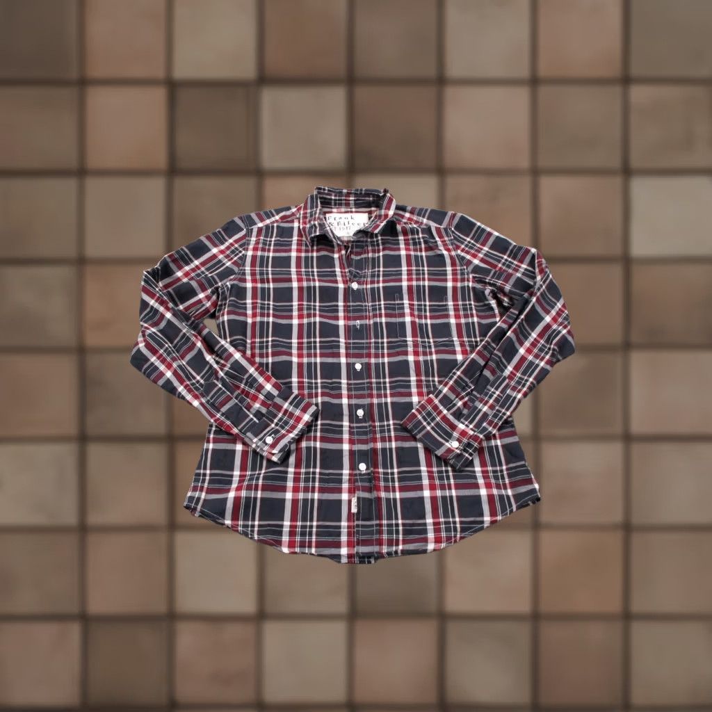 Frank & Eileen Frank Eileen Shirt Womens S Plaid Barry Top Country USA Made Loose Size S / US 4 / IT 40 - 1 Thumbnail