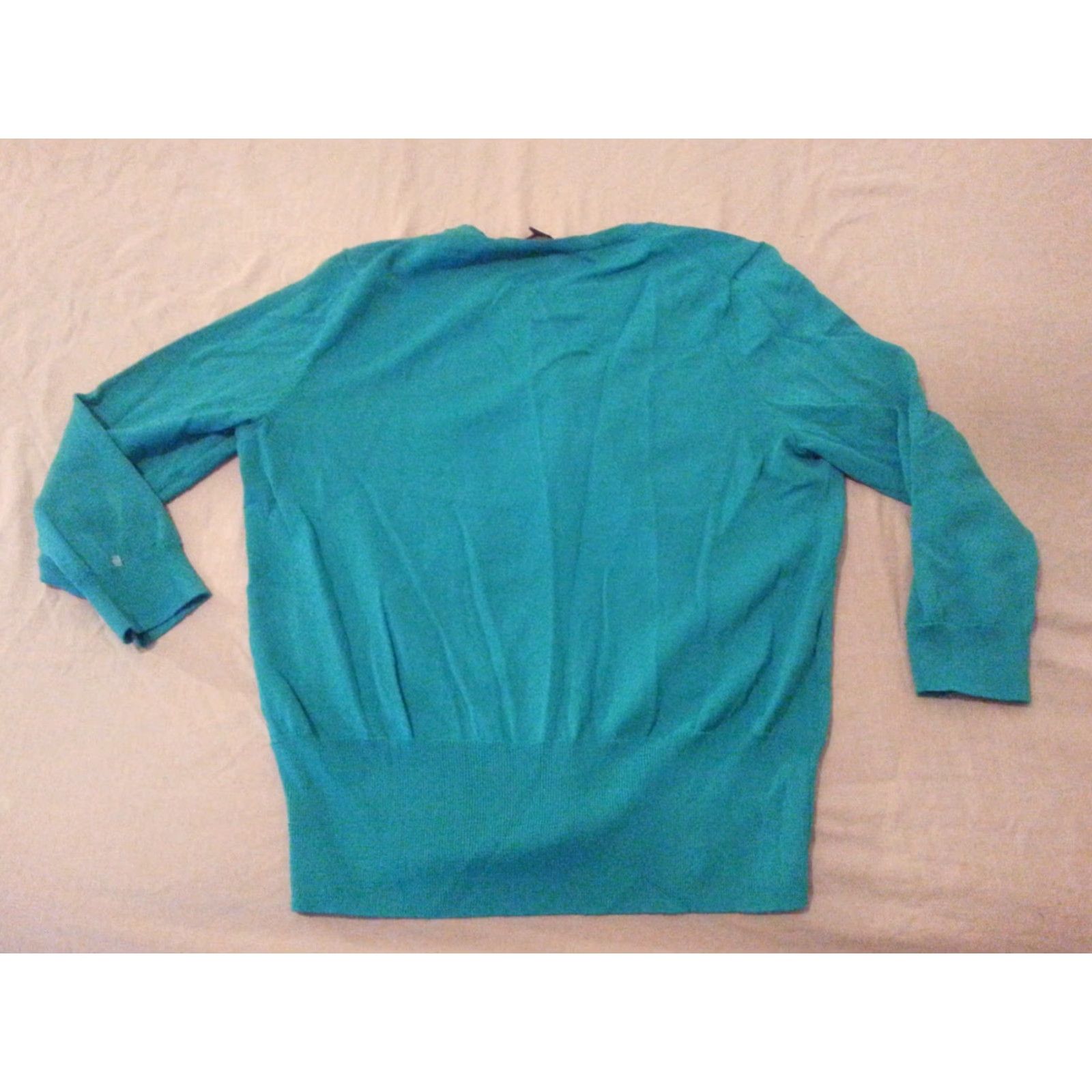 Ann Taylor Womens Ann Taylor Cardigan Jacket Sweater M Medium Green Womens, Cardigan, Sweater, Jacket, Ann Taylor, Green, M Size M / US 6-8 / IT 42-44 - 2 Thumbnail