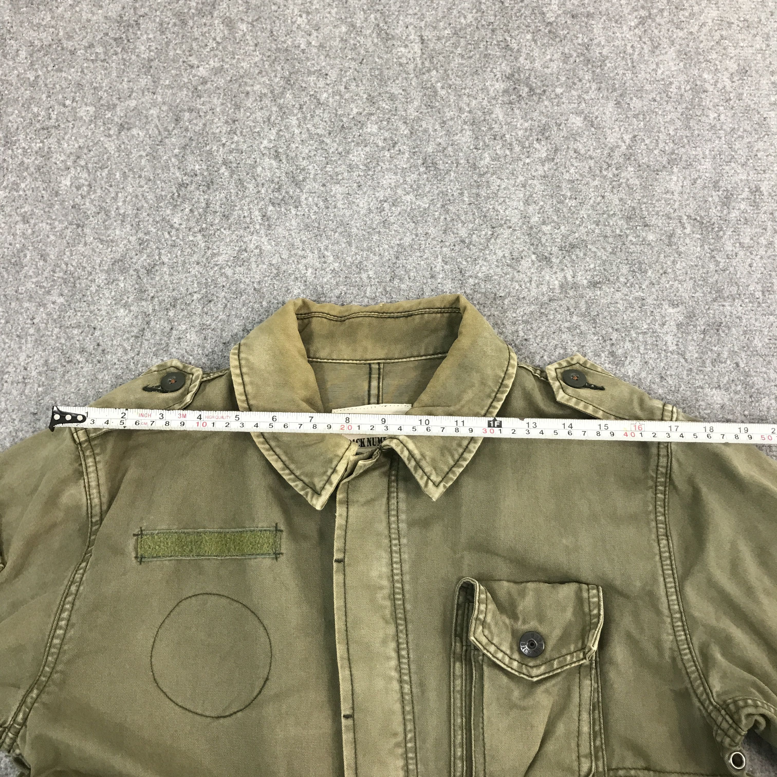 Japanese Brand Japan back number Military style multi pocket jacket Size US S / EU 44-46 / 1 - 9 Thumbnail