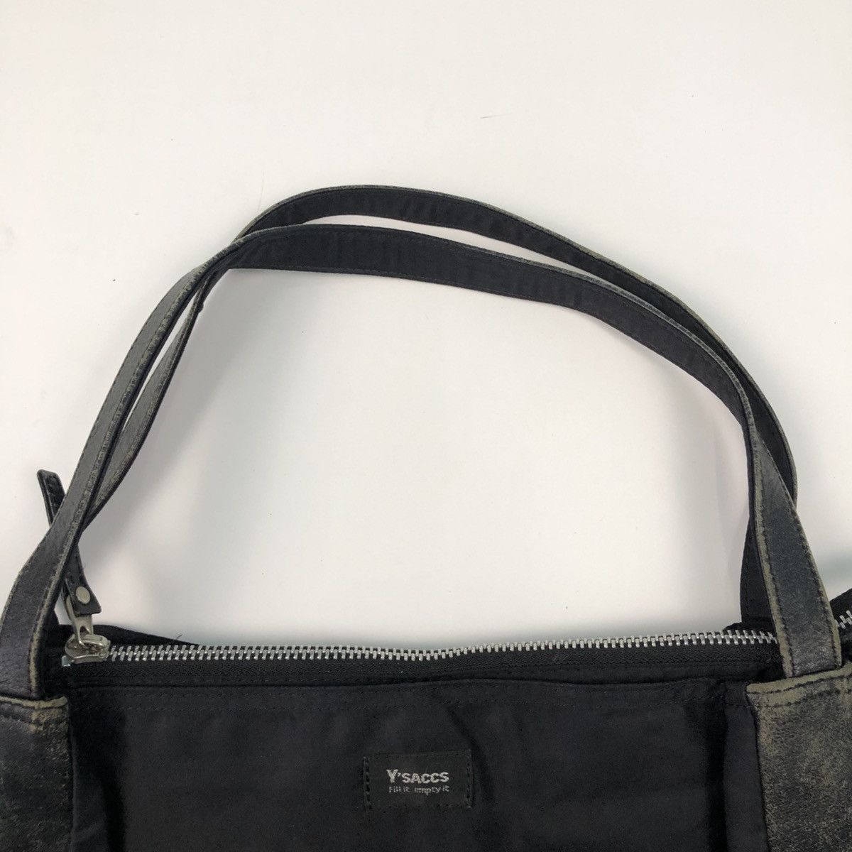 Yohji Yamamoto Y’SACCS ZIPPER VINTAGE TOTE BAG Size ONE SIZE - 4 Thumbnail