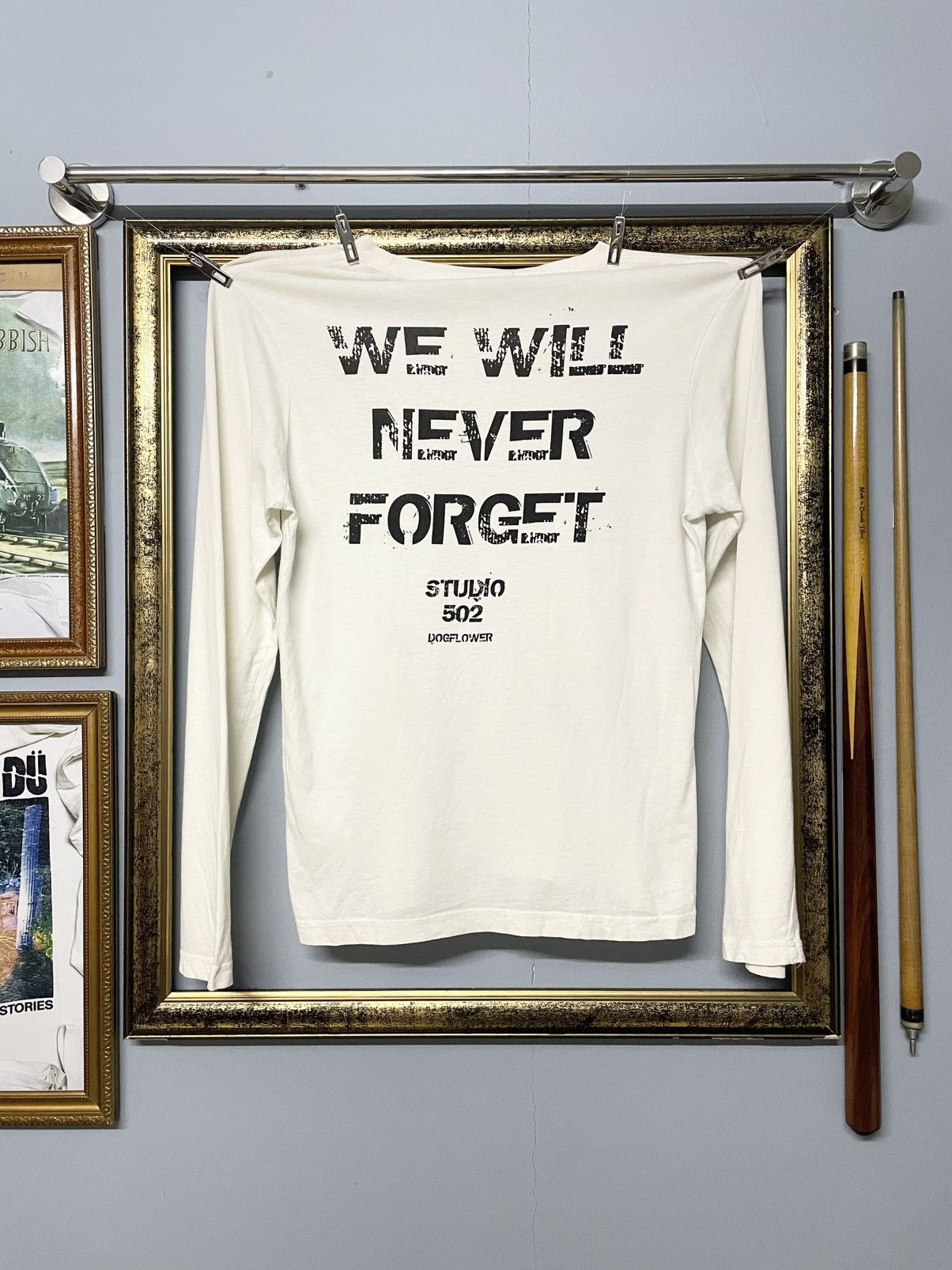 Hysteric Glamour Vintage Japan Designer Museum Design ‘LOVE DENIM’ Longsleeve Size US S / EU 44-46 / 1 - 8 Thumbnail