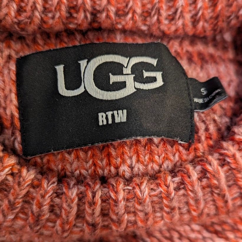 Ugg UGG RTW Avianna Striped Orange Recycled Knit Sweater Small Size S / US 4 / IT 40 - 6 Thumbnail