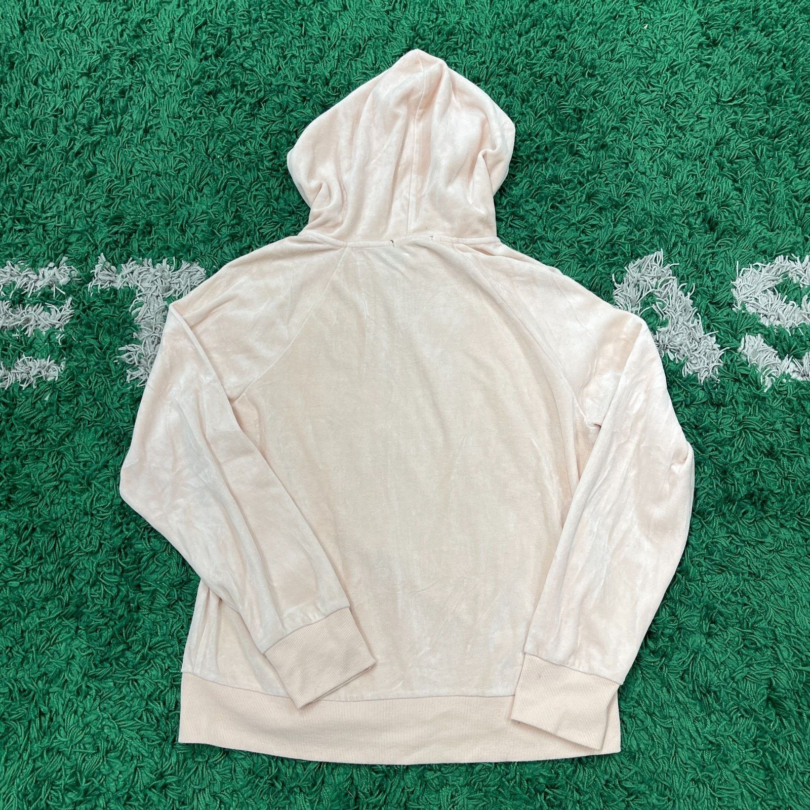 Bebe × Vintage Vintage Y2K Bebe Rhinestone Full Zip Hoodie Sweater XL Size XL / US 12-14 / IT 48-50 - 8 Thumbnail