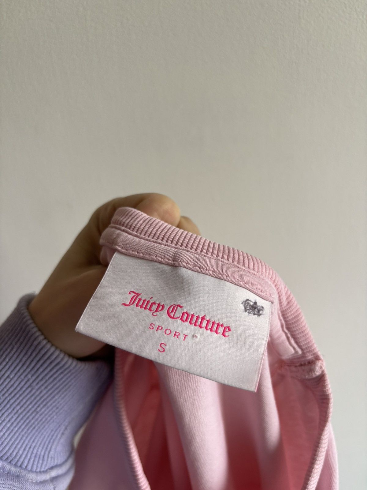 Juicy Couture Y2K Juicy Couture Rhinestones Logo Pink Glam T-Shirt Size S / US 4 / IT 40 - 6 Thumbnail