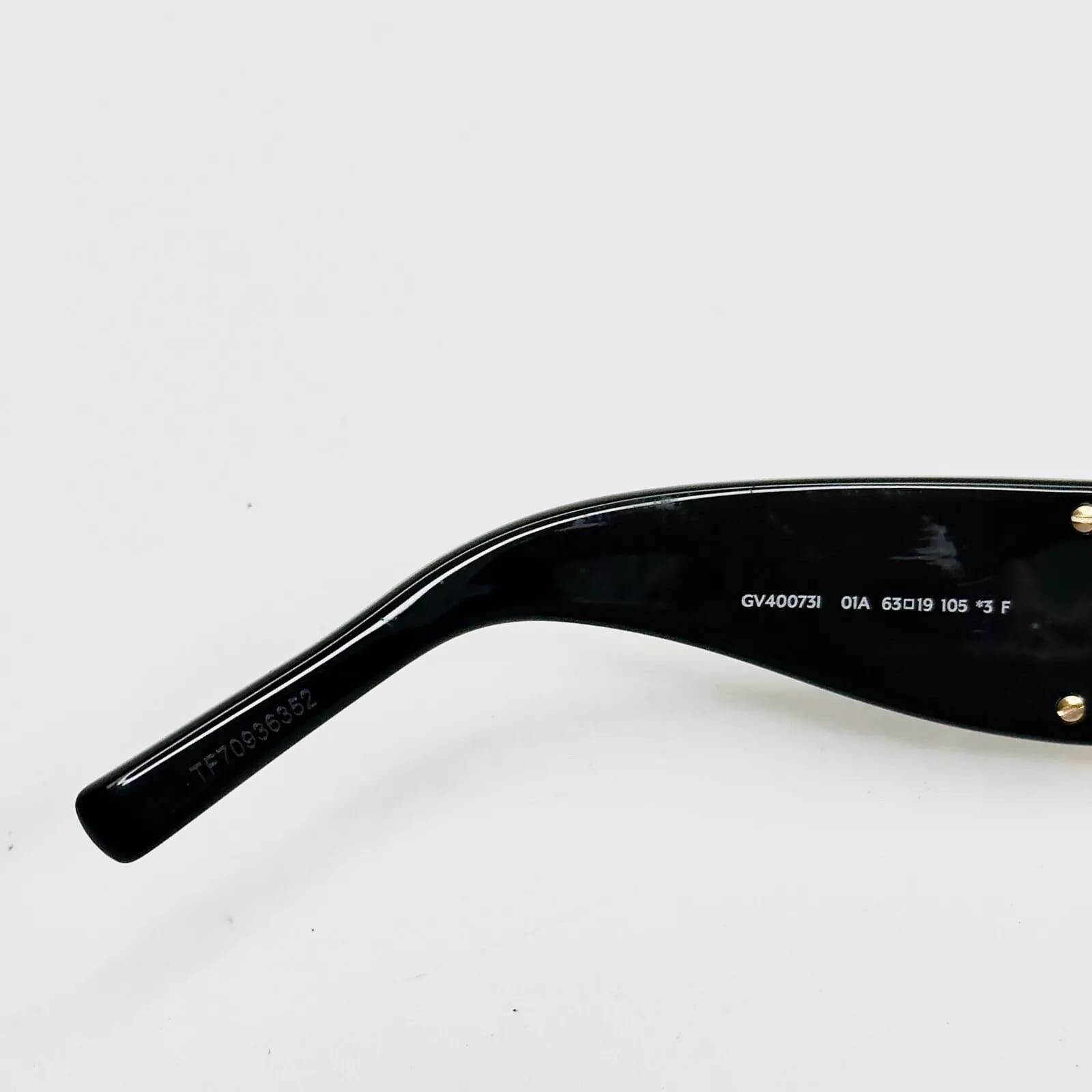 Givenchy GIVENCHY GV 4G Hinge 40073 Black Wrap GV40073I Sunglasses Size ONE SIZE - 7 Thumbnail