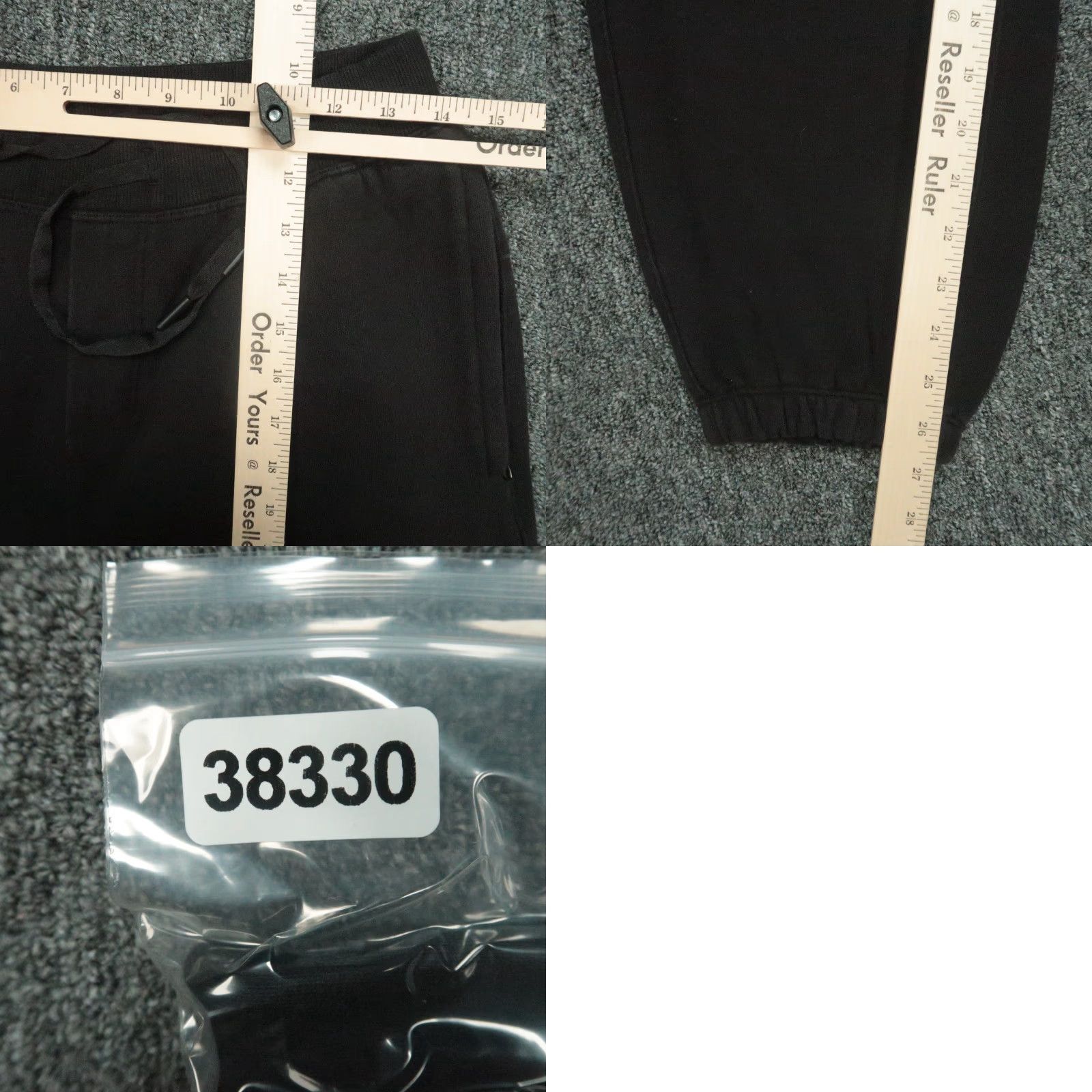 Lululemon Lululemon Pants Mens Small Black Steady State Jogger Training Zip Pockets Size US 29 - 8 Thumbnail