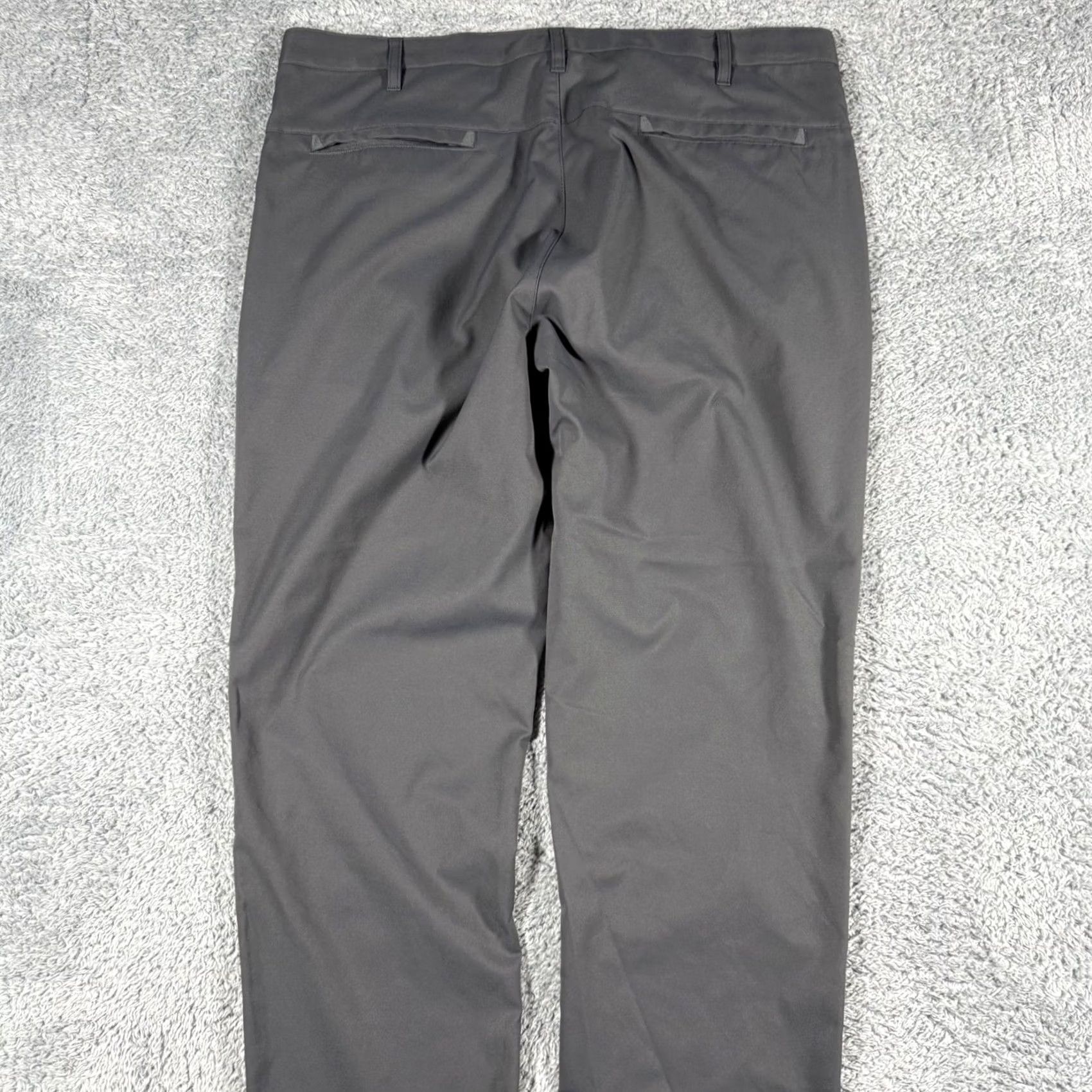 Vintage Jack Archer Performance Polyester Pants Mens 36x31 Charcoal Grey Trousers Size US 36 / EU 52 - 4 Thumbnail