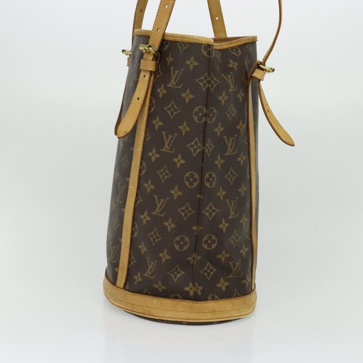 Louis Vuitton LOUIS VUITTON Monogram Bucket GM Shoulder Bag M42236 Size ONE SIZE - 4 Thumbnail