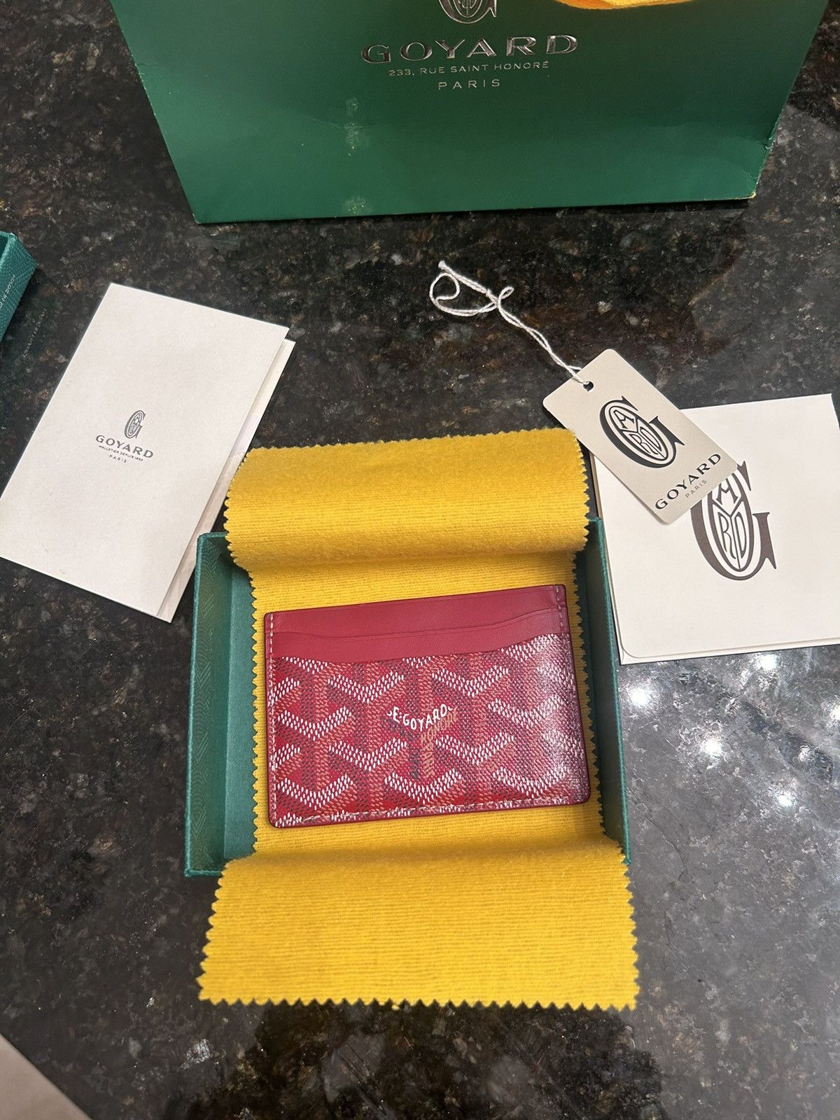 Goyard Men's Card Holders