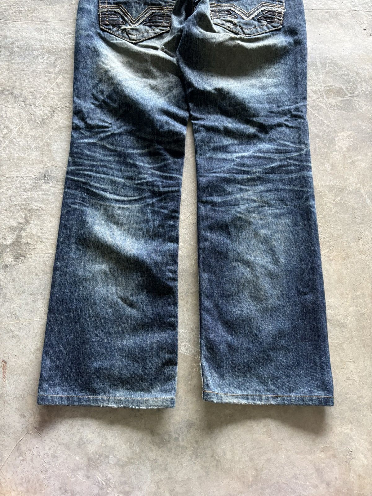 Hysteric Glamour × If Six Was Nine y2k distressed rusty lolita japanese denim Size US 33 - 21 Thumbnail