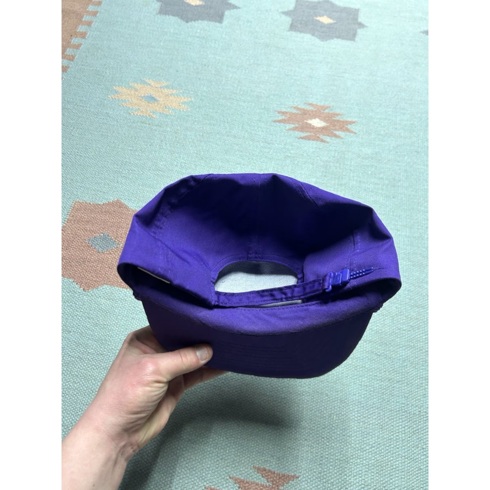 GRAFF VINTAGE StrapBack hat cap Graff Chevy Chevrolet dealer bay city Michigan purple Size ONE SIZE - 4 Thumbnail