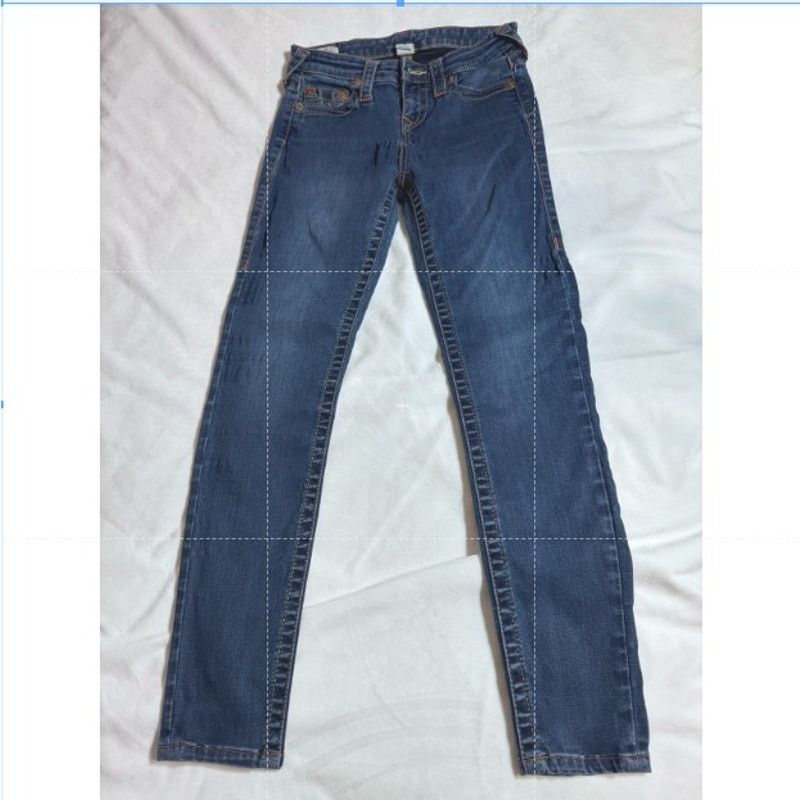True Religion True Religion Halle MidRise Super Skinny Jeans Women Size 26 Size 26" / US 2 / IT 38 - 1 Thumbnail