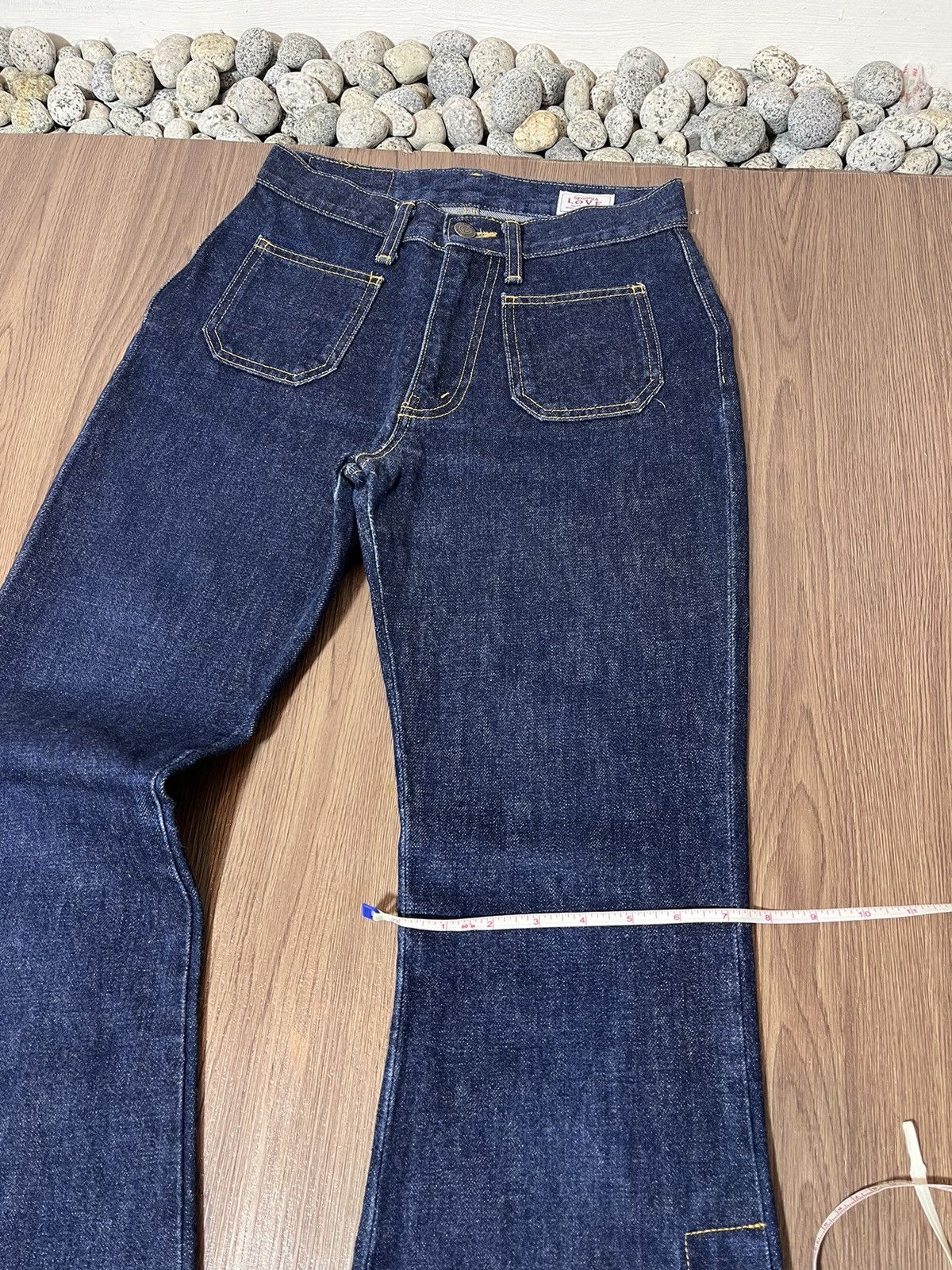 Hysteric Glamour Georgia Love GL HEART japan button down flare denim Size US 26 / EU 42 - 22 Thumbnail
