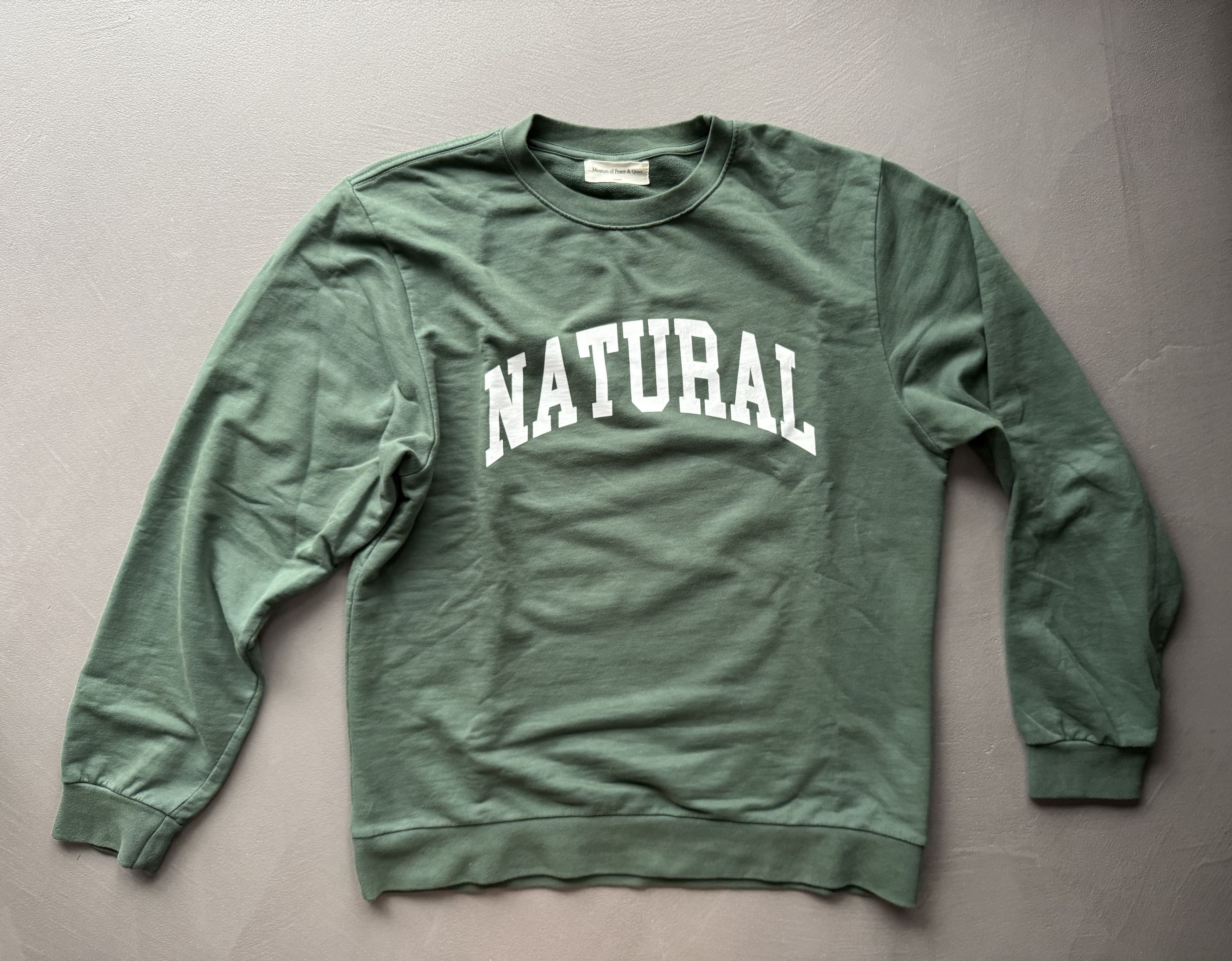 Museum of Peace and Quiet Museum Of Peace & Quiet Sweatshirt, Natural Size US L / EU 52-54 / 3 - 1 Thumbnail