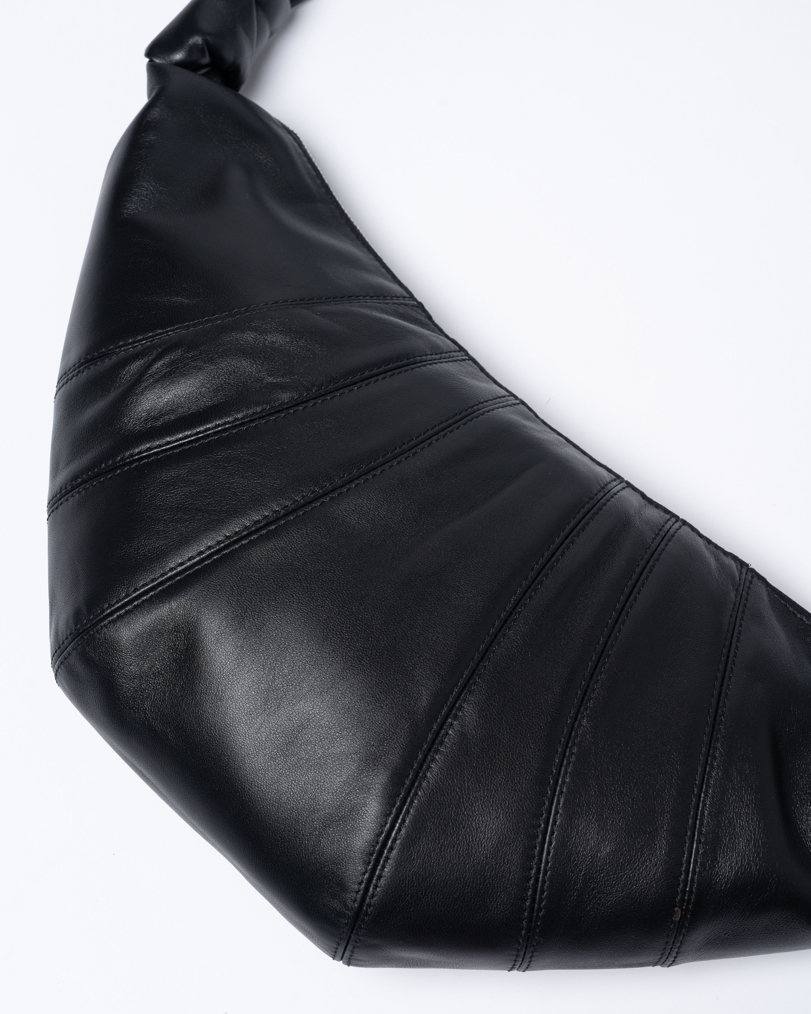 Lemaire Medium Croissant Bag - Black Nappa Leather Size ONE SIZE - 3 Thumbnail