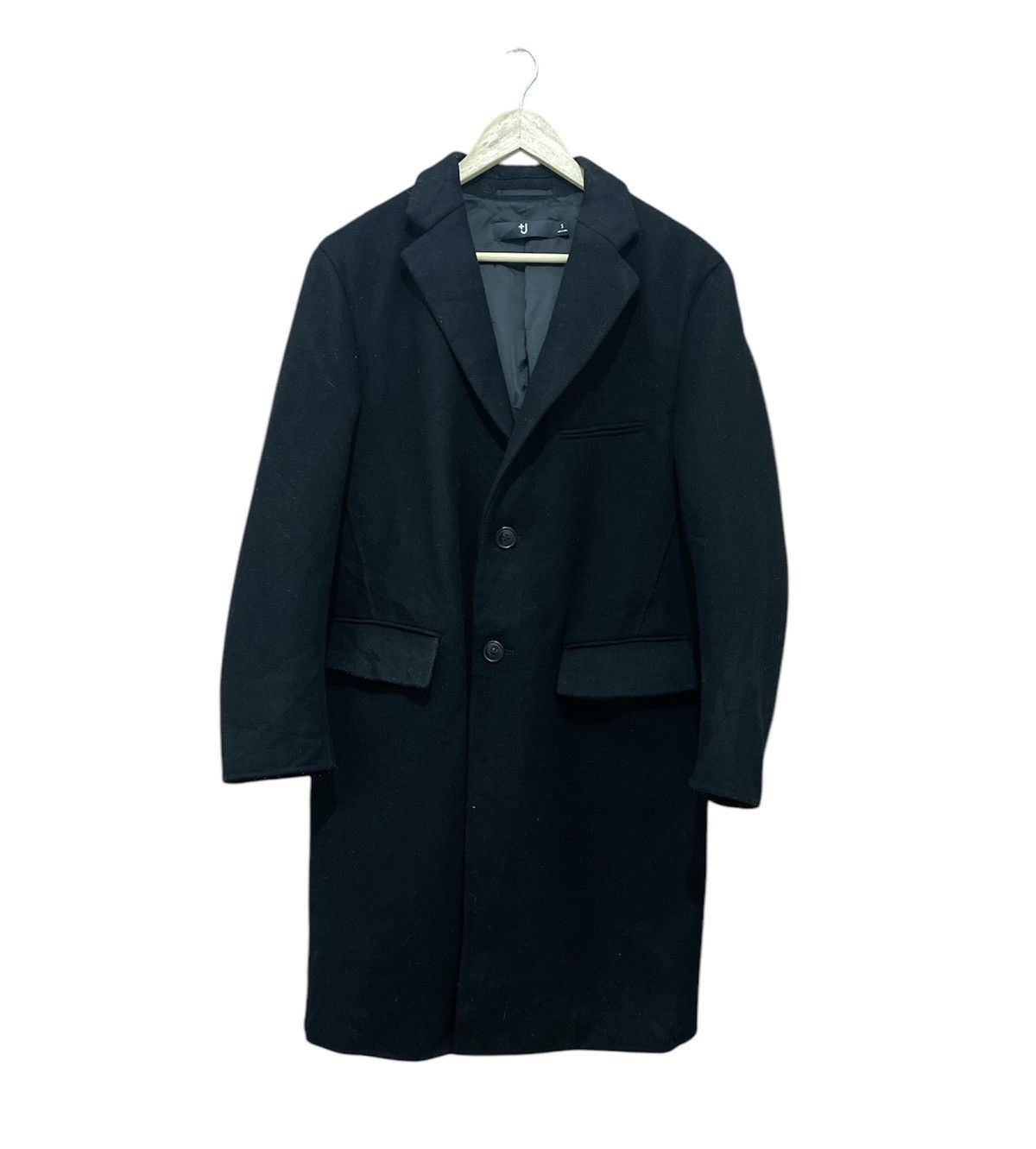 Jil Sander × Uniqlo Uniqlo Jil Sander +J Wool Blend Chesterfield Coat Size US S / EU 44-46 / 1 - 1 Thumbnail