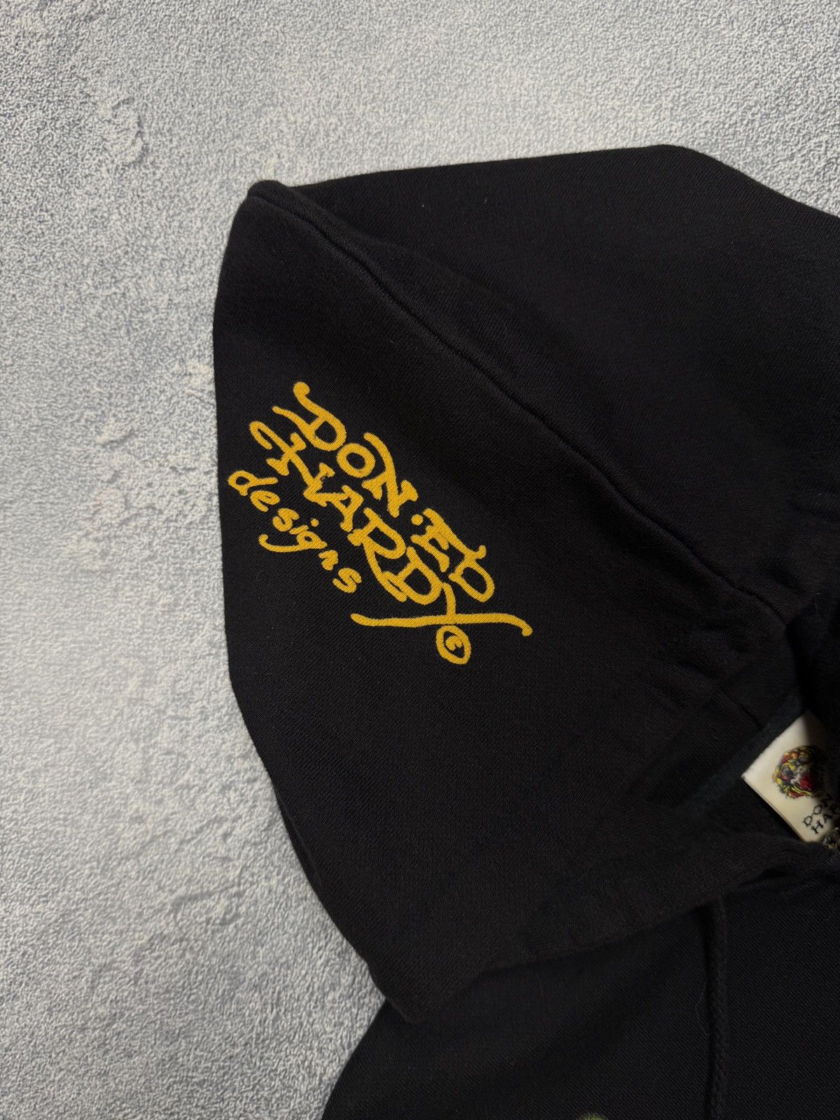 Ed Hardy Y2K Rare Crazy Ed Hardy Zipper Hoodie Size US M / EU 48-50 / 2 - 8 Thumbnail