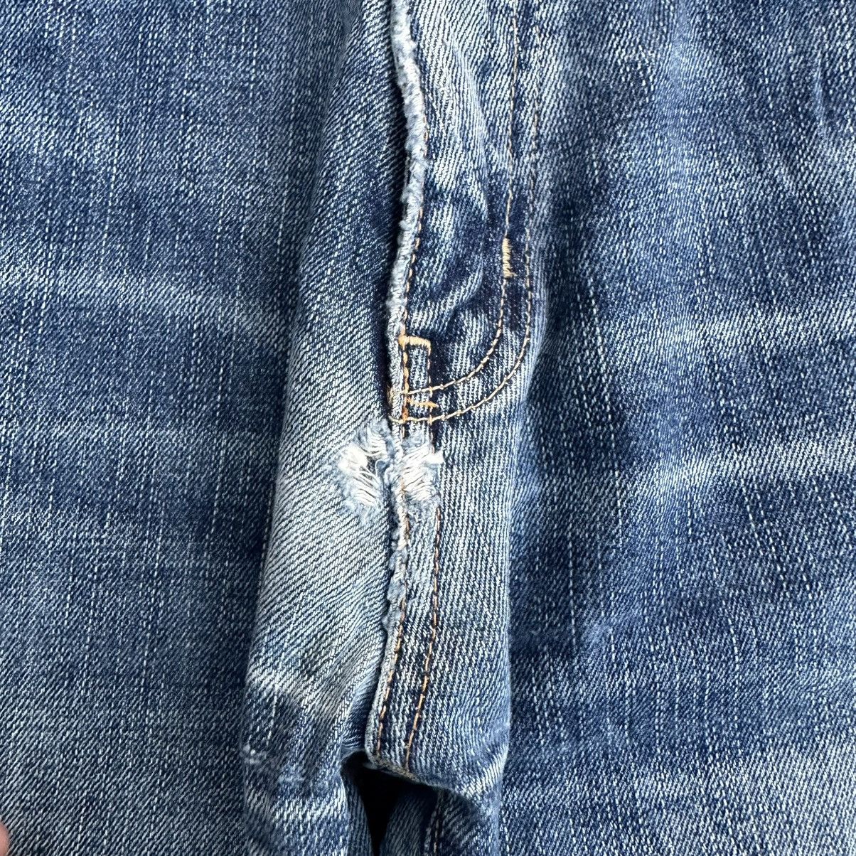 Undercover × Uniqlo Vintage Uniqlo S-002 Distressed Straight Japan Denim W36 Size US 36 / EU 52 - 8 Thumbnail