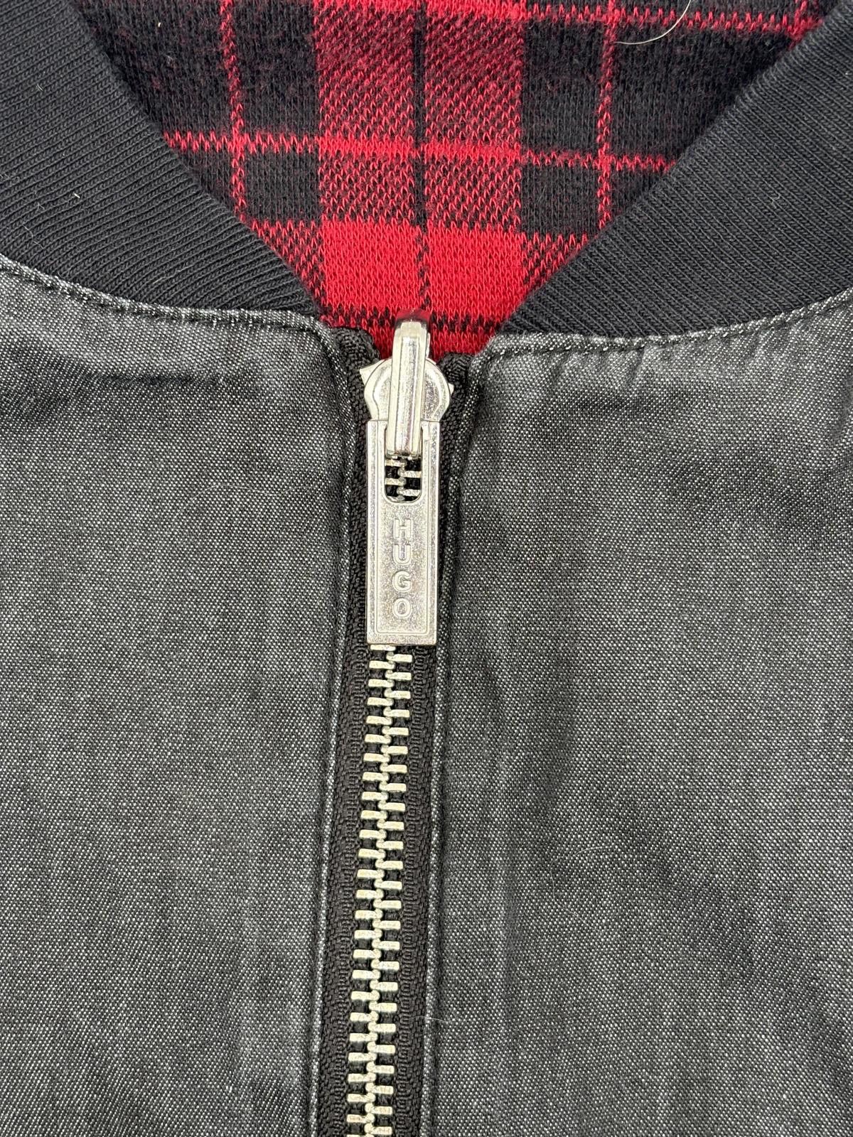 Designer HUGO BOSS Slim Fit Jersey Bomber Jacket Size US XL / EU 56 / 4 - 6 Thumbnail