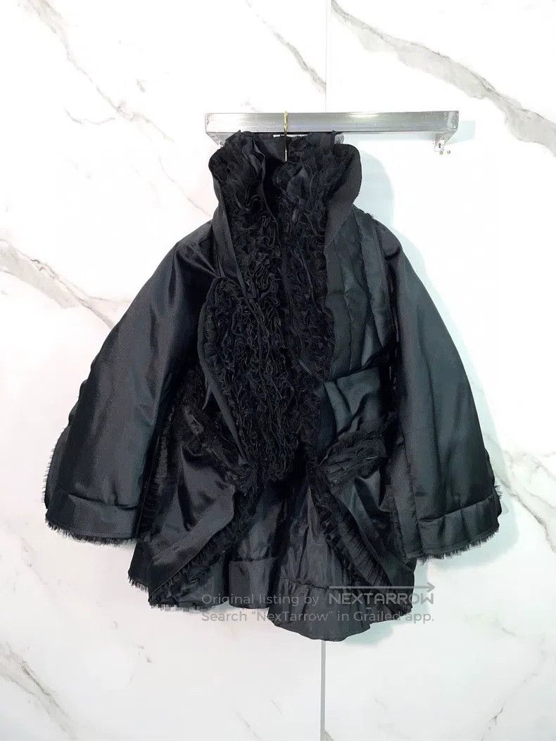 Comme des Garcons Comme Des Garcons Lace flower cotton cape Size M / US 6-8 / IT 42-44 - 2 Thumbnail
