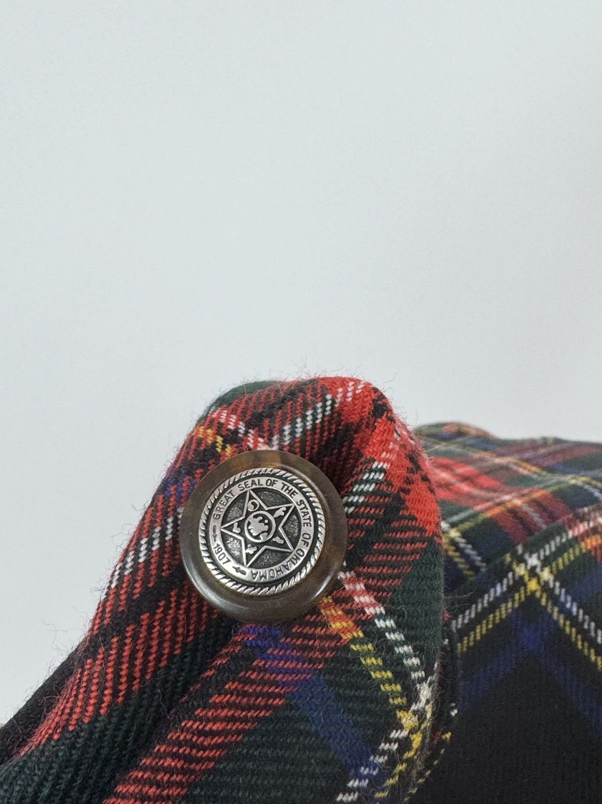 Other Flick Aktuell Long Blazer Double breasted Wool Plaid Jacket Size L / US 10 / IT 46 - 9 Thumbnail
