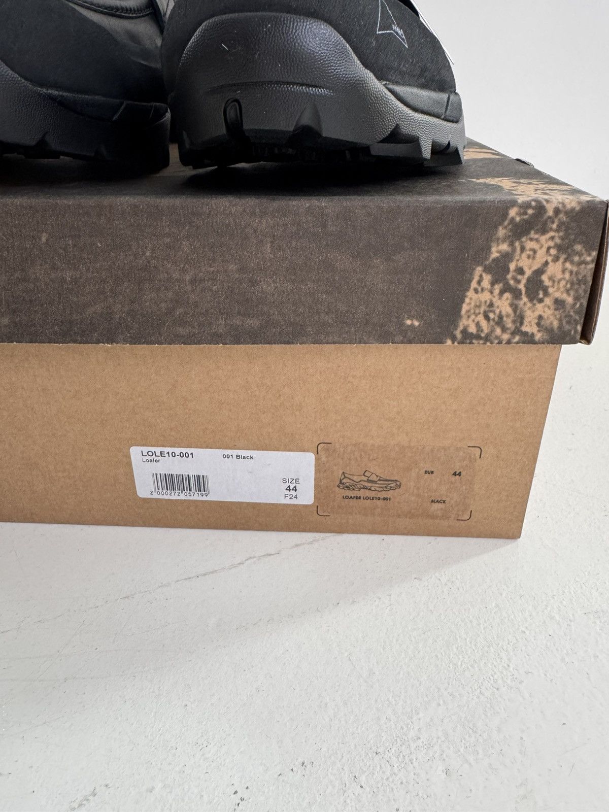 ROA ROA Black Loafer Low-top Shoes Size US 11 / EU 44 - 8 Thumbnail