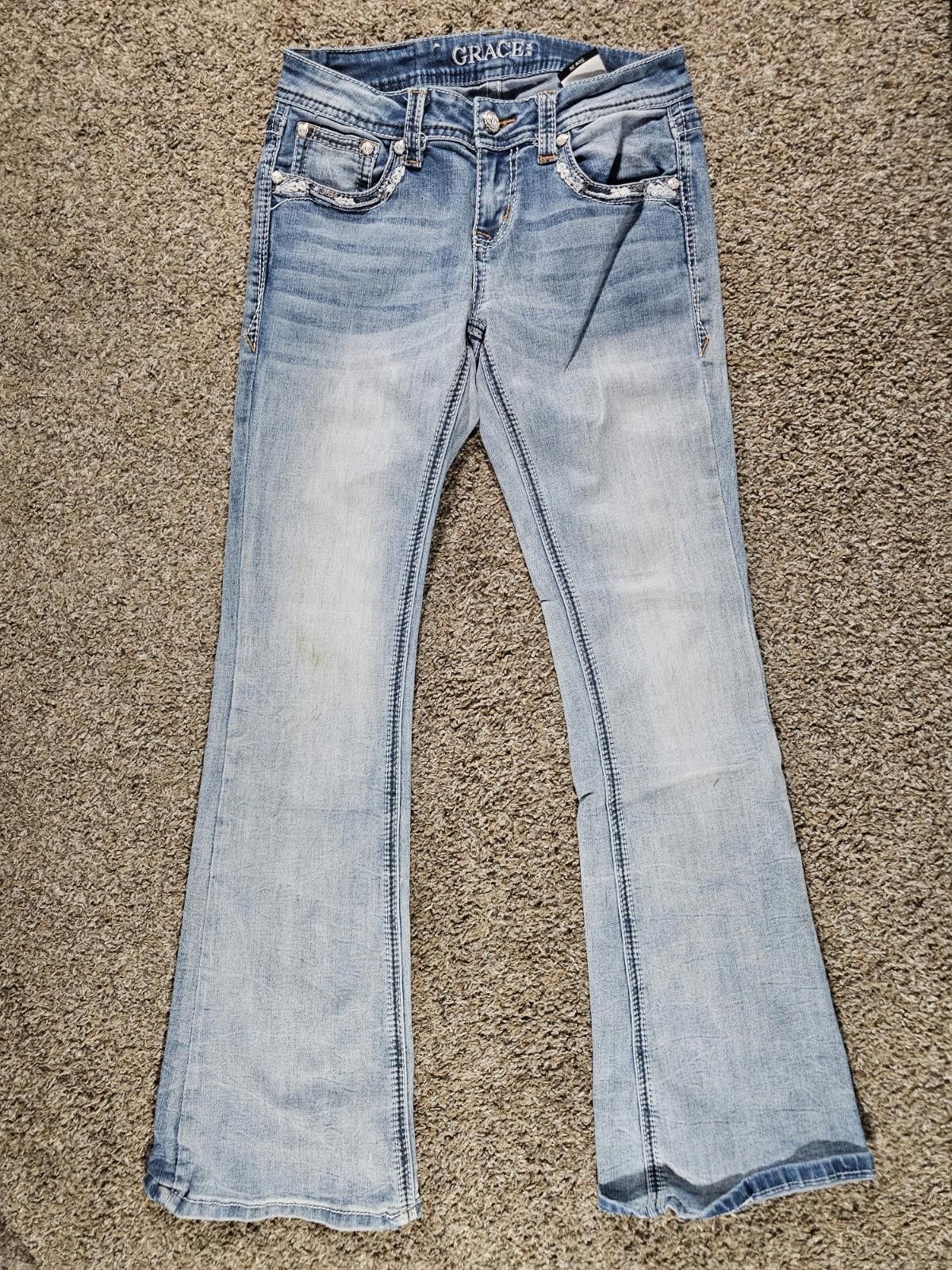 Other Grace In LA 26 Jeans Size 26" / US 2 / IT 38 - 1 Thumbnail