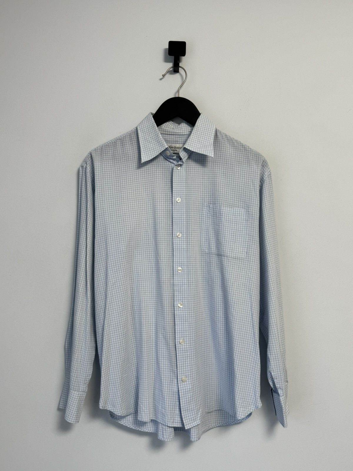 Yves Saint Laurent Yves Saint Laurent Button Up Shirt Luxury Size 40/41 16 Size US M / EU 48-50 / 2 - 1 Thumbnail