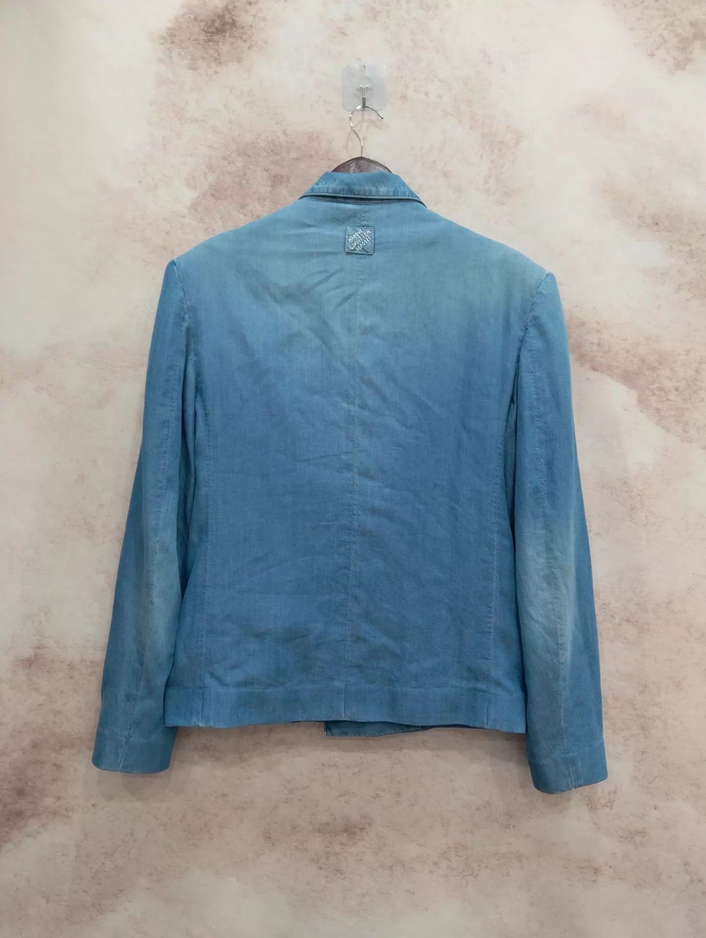 Louis Vuitton LV Double Breasted Peak Lapel Solid Jacket 48 95N Size US M / EU 48-50 / 2 - 2 Thumbnail