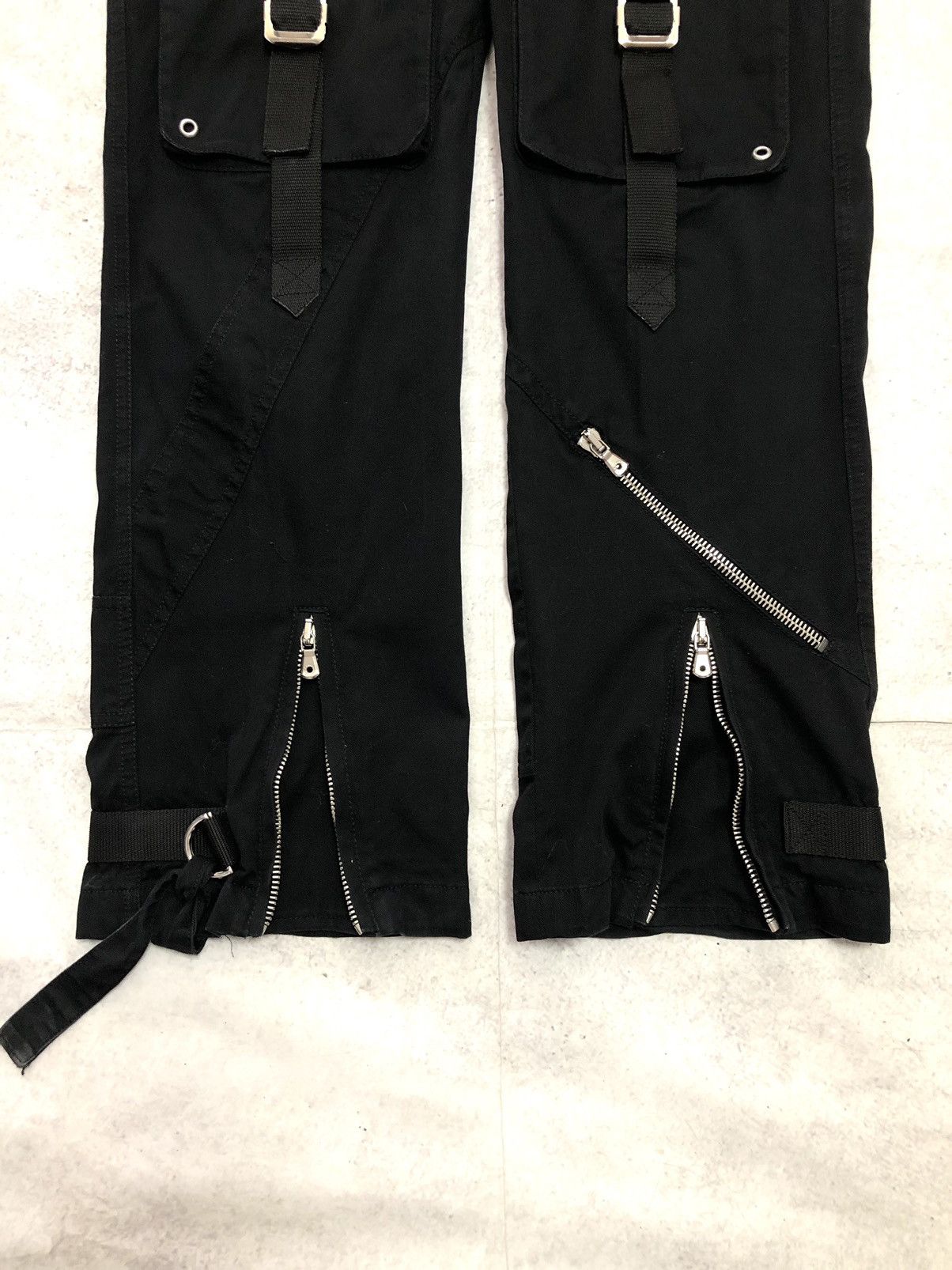Dolce & Gabbana × Number (N)ine × Rick Owens Dolce & Gabbana AW03 Archive Bondage Cargo Pants Size US 32 / EU 48 - 3 Thumbnail