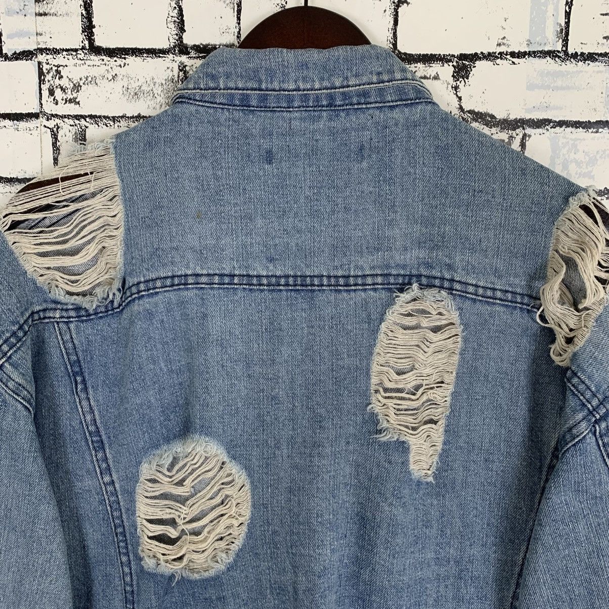 Designer × Vintage Japanese Brand Yeziik X Jacket Jeans Denim Jacket Size US L / EU 52-54 / 3 - 5 Thumbnail