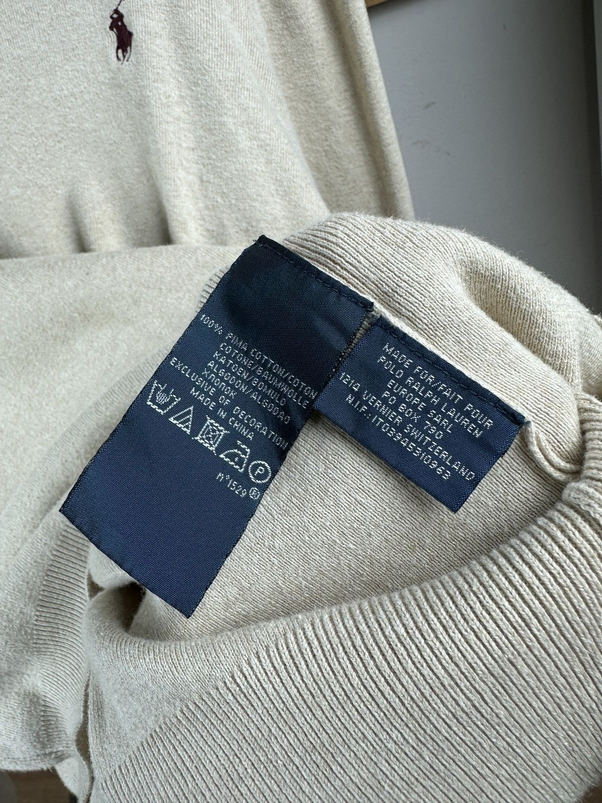 Polo Ralph Lauren Vintage Ralph Lauren basic pony jumper sweater Size US L / EU 52-54 / 3 - 3 Thumbnail