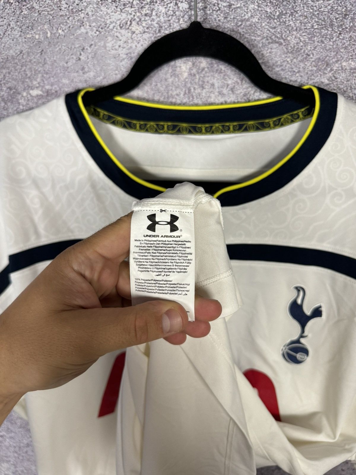 Under Armour × Vintage Vintage Tottenham 2014/15 Under Armour Soccer Jersey Size US XXL / EU 58 / 5 - 11 Thumbnail