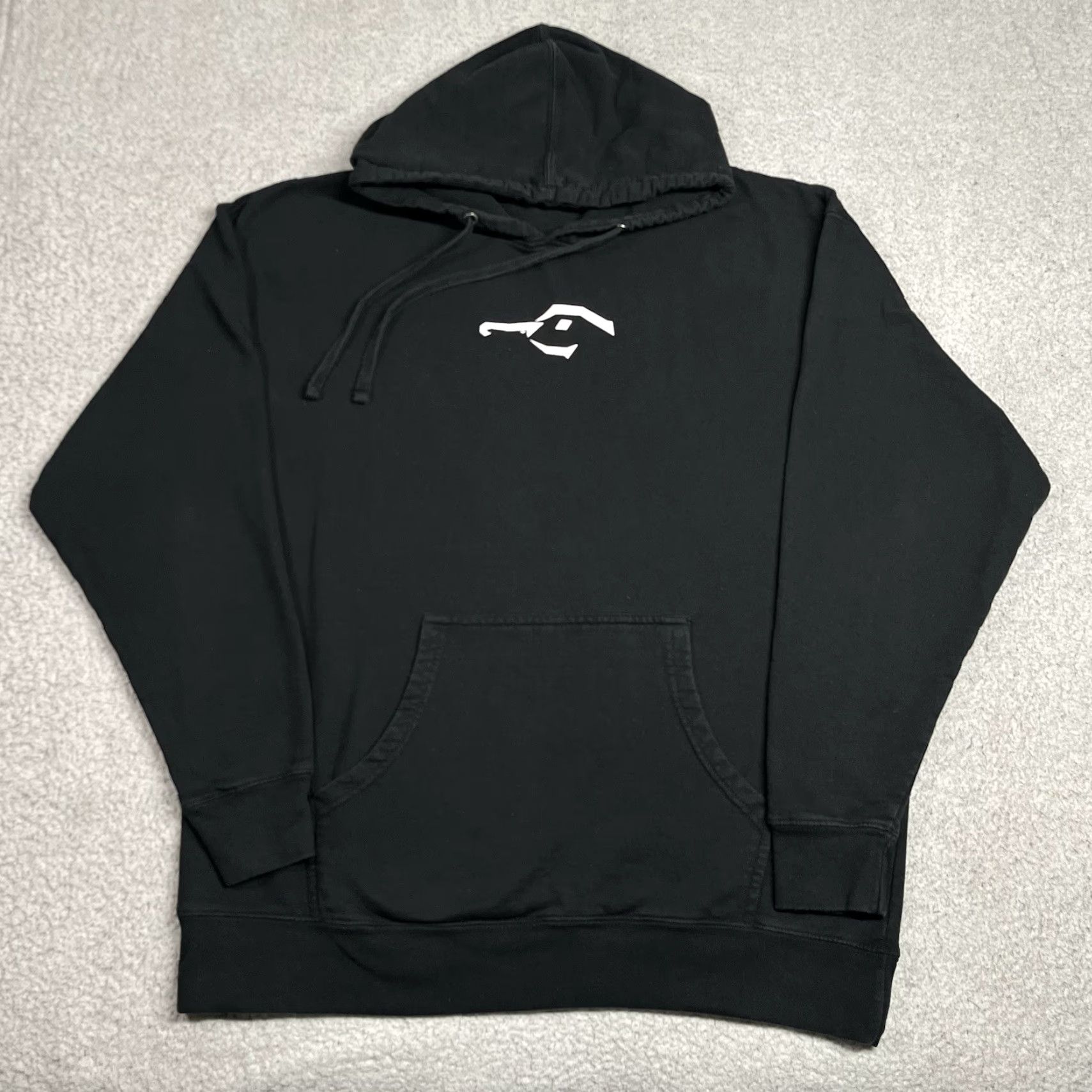 Vintage Dux Waterfowl Co Hoodie Mens XL Black USA Sweatshirt Outdoor Hunting Work Pullover Hooded Logo Size US XL / EU 56 / 4 - 2 Thumbnail