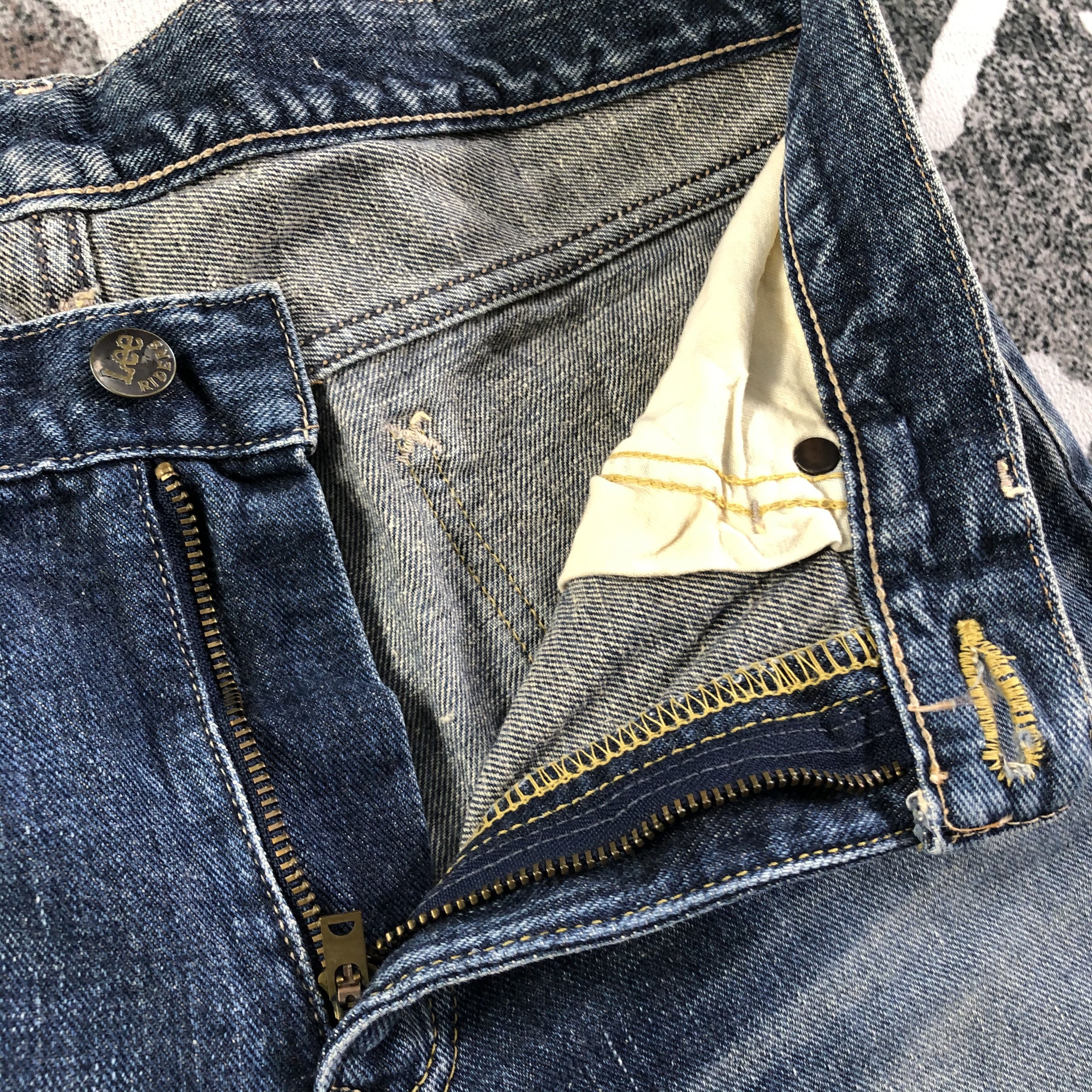 Lee Vintage Lee Jeans Flare Denim KJ1535 Size US 31 - 8 Thumbnail